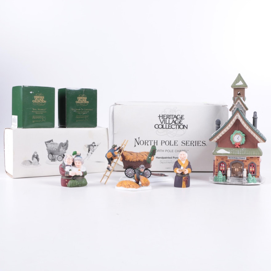Assorted Heritage Village Collection Christmas Decor