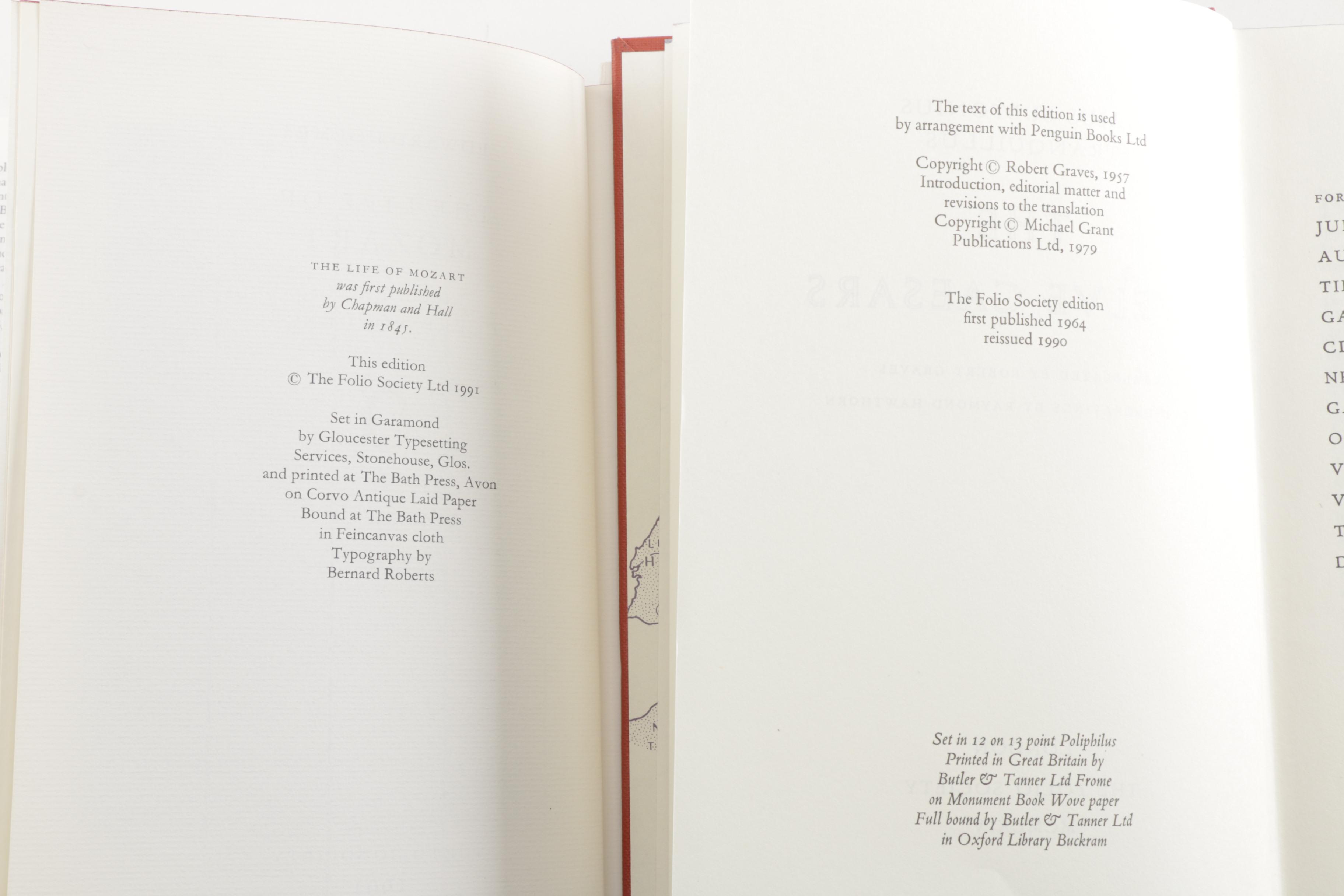 Books Featuring "The Folio Golden Treasury" and Other Folio Society Books