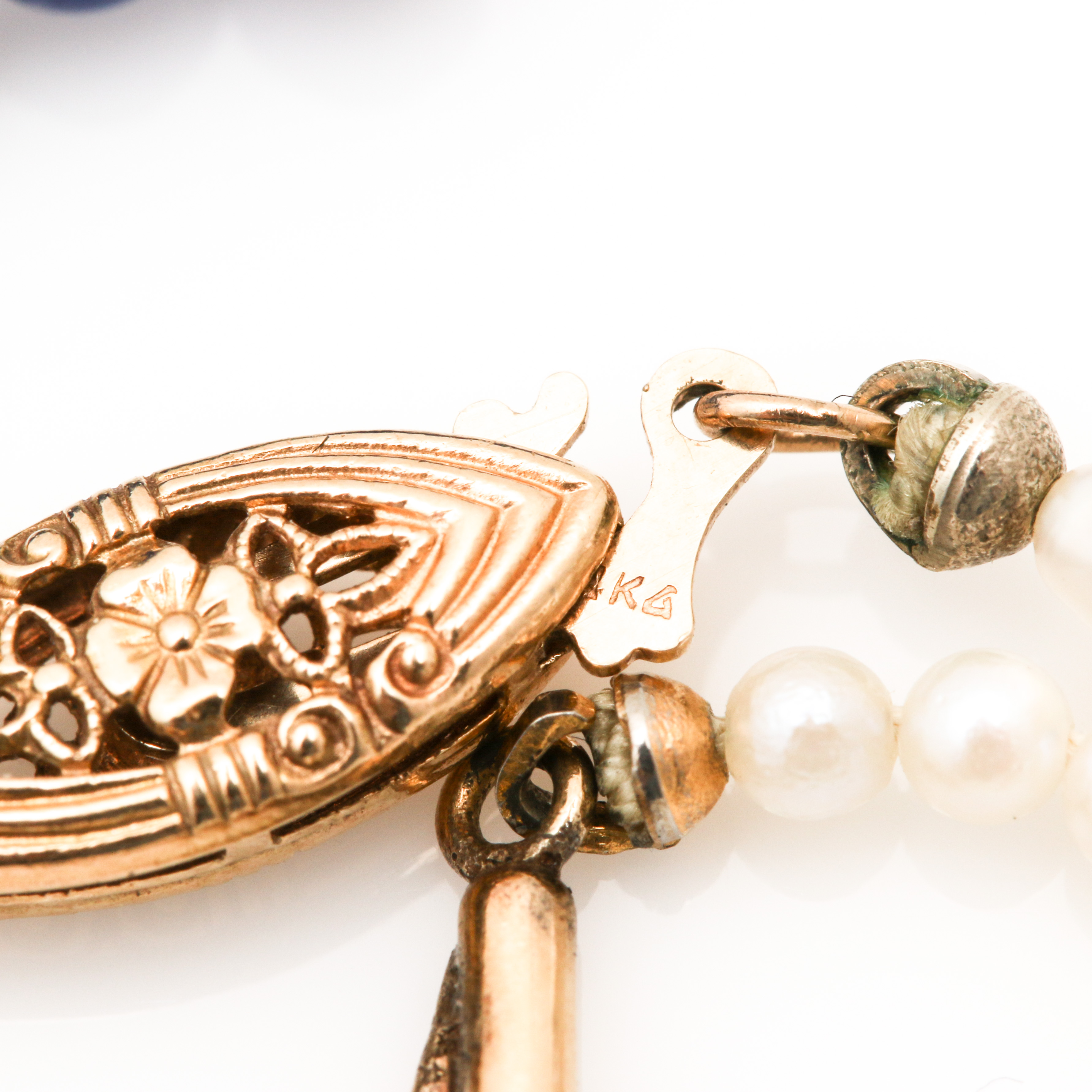 Assortment of 14K and 18K Yellow Gold Necklaces and Earrings