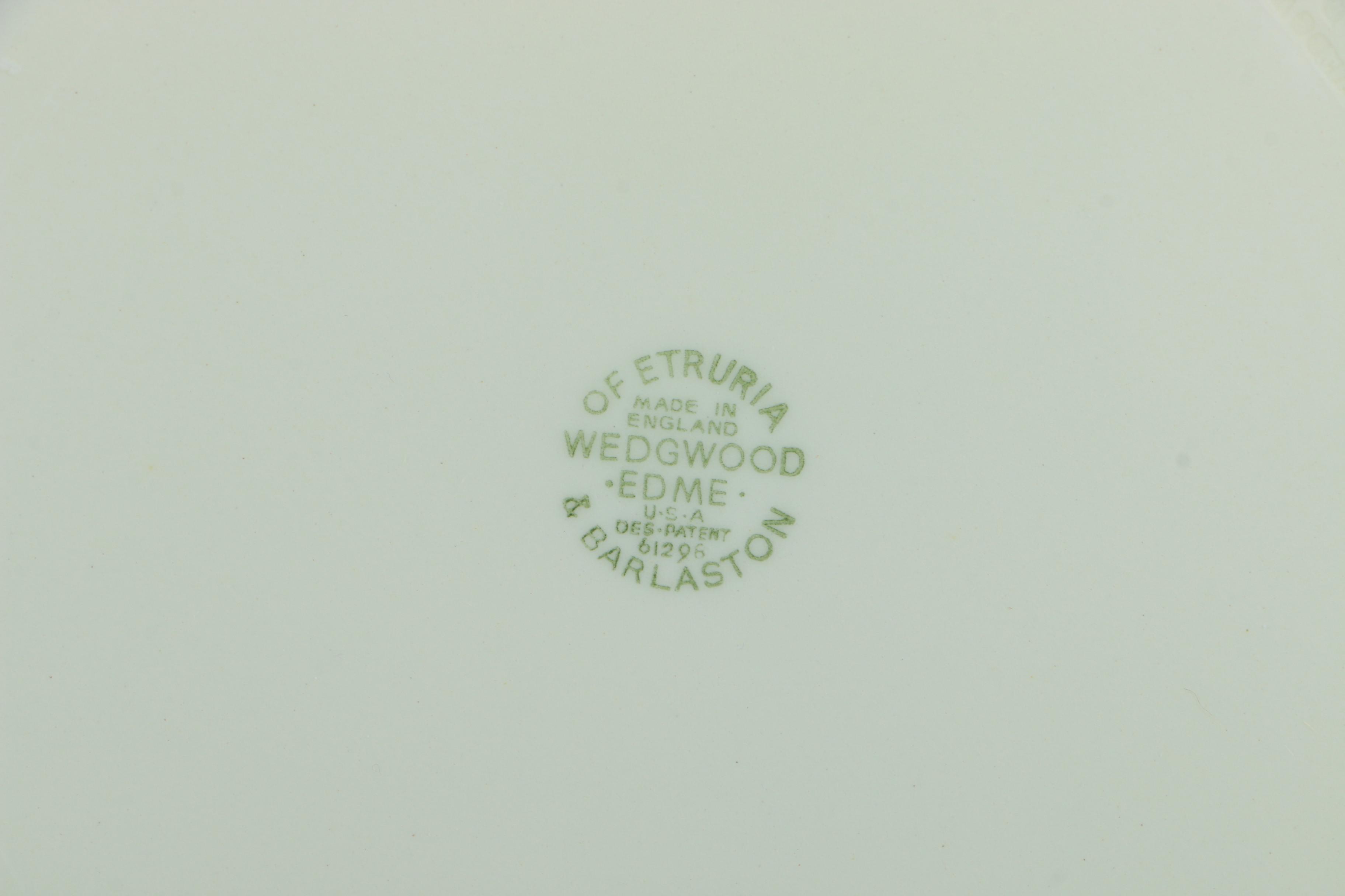 Vintage Wedgwood "Edme" Dinnerware