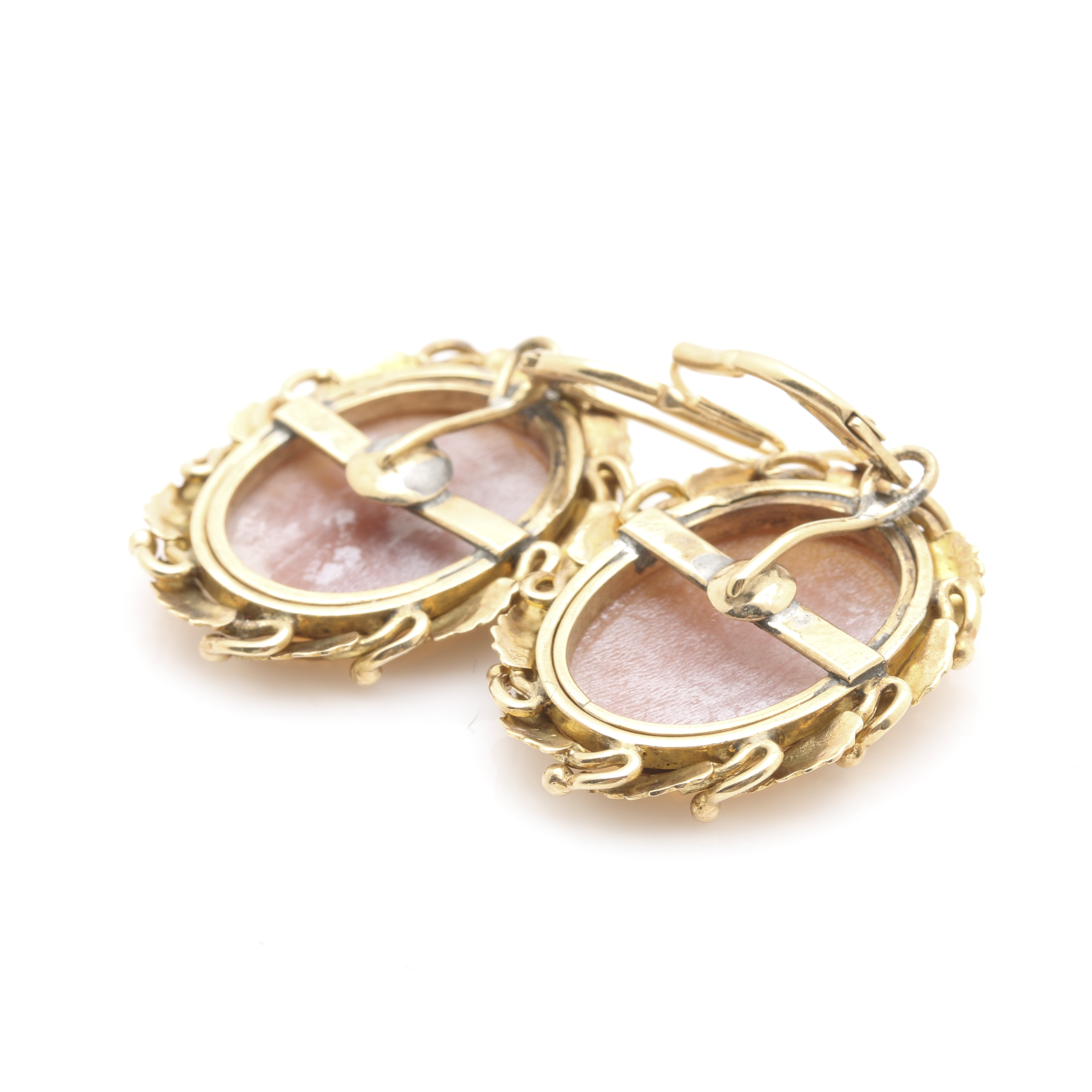 10K and 14K Yellow Gold Necklace and Earring Selection