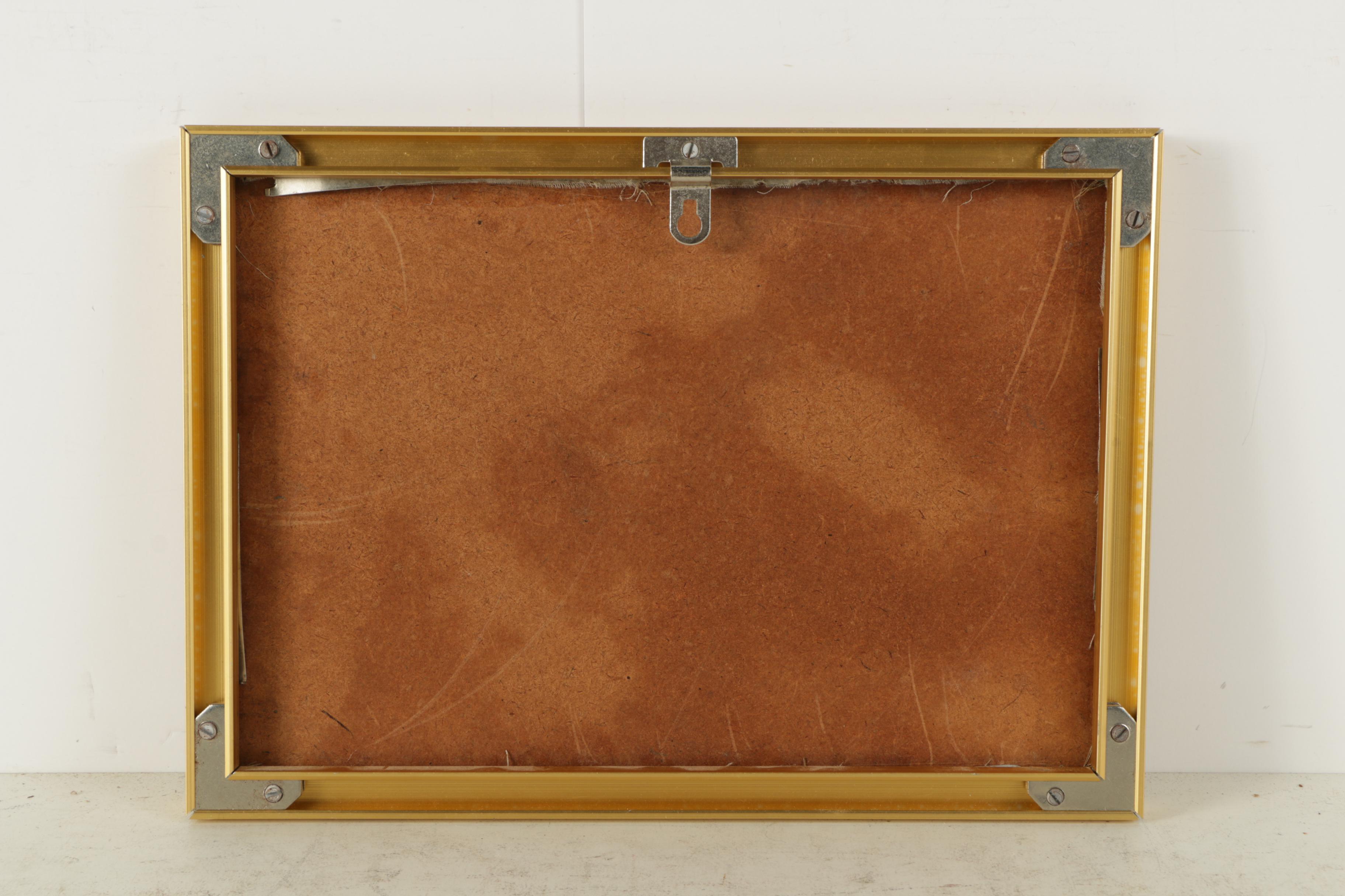 South East Asian Watercolor and Gouache Painting on Linen of an Elephant