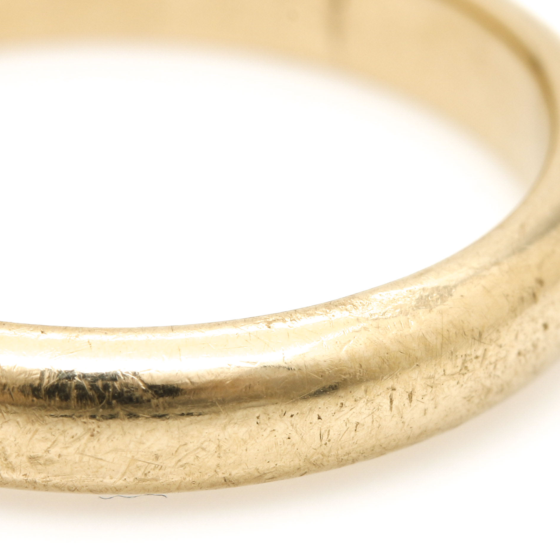 14K Yellow Gold Ring Band