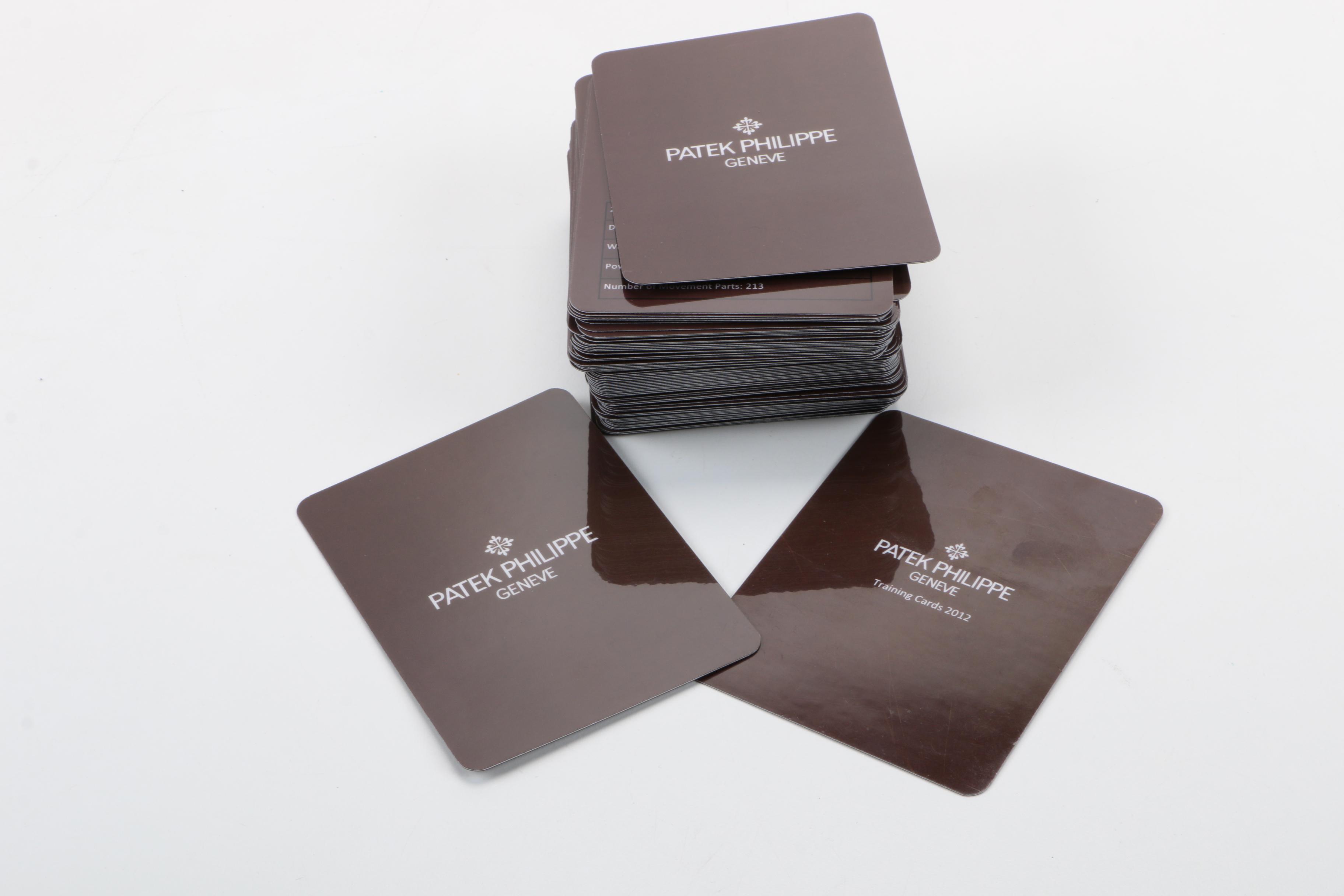 Patek Philippe Watch Cards and Catalogs