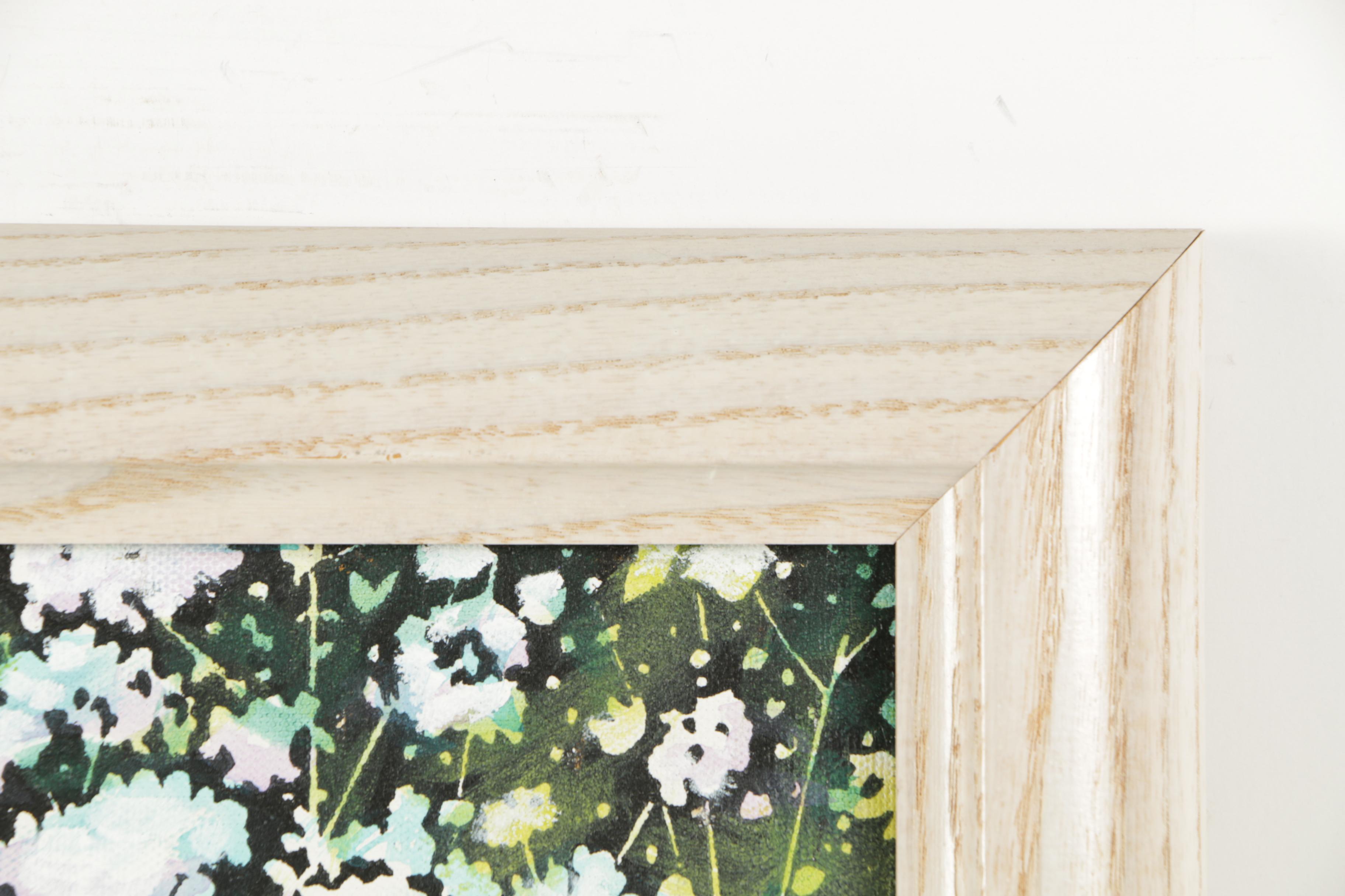 Embellished Serigraph on Canvas