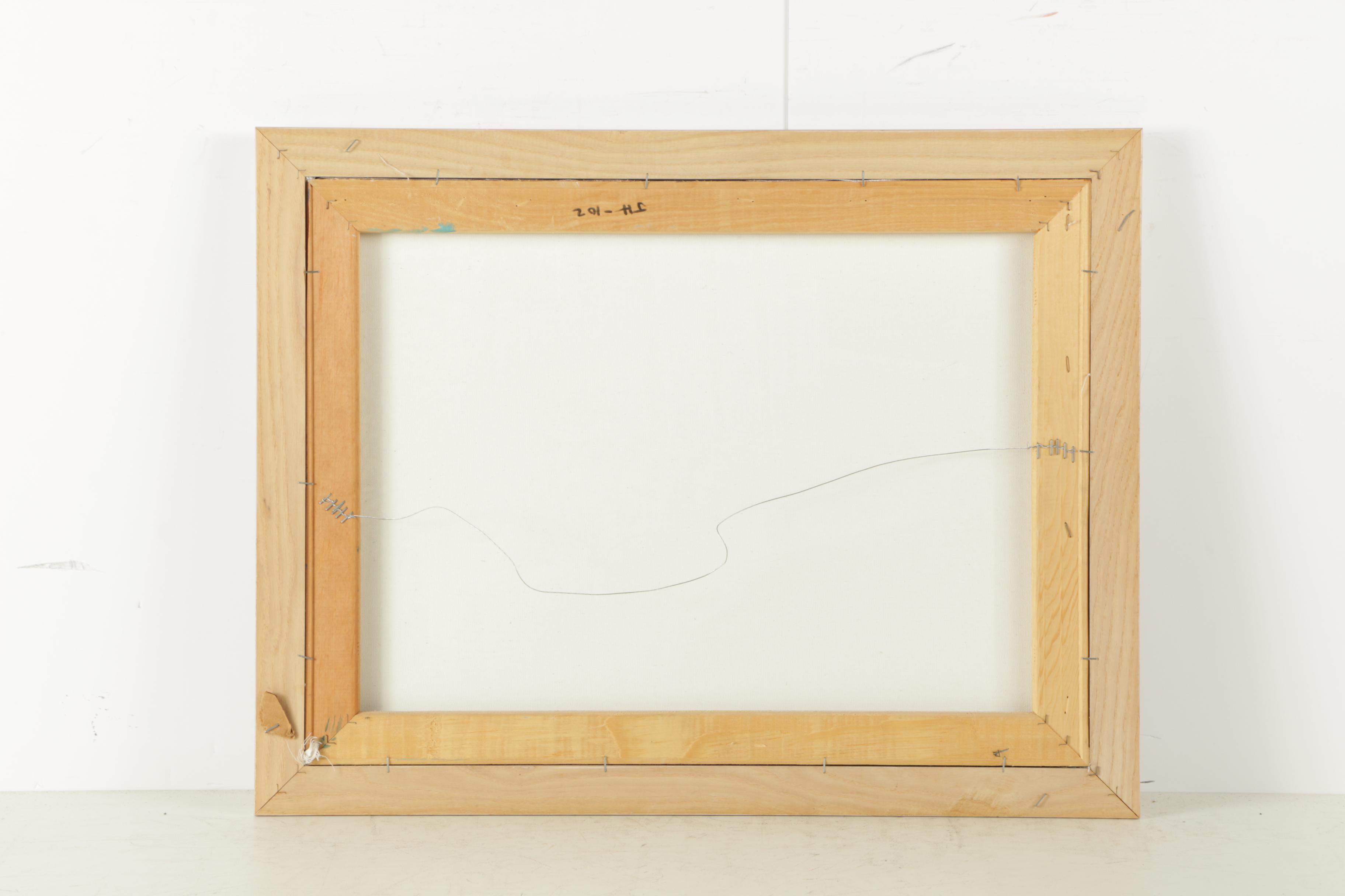 Embellished Serigraph on Canvas