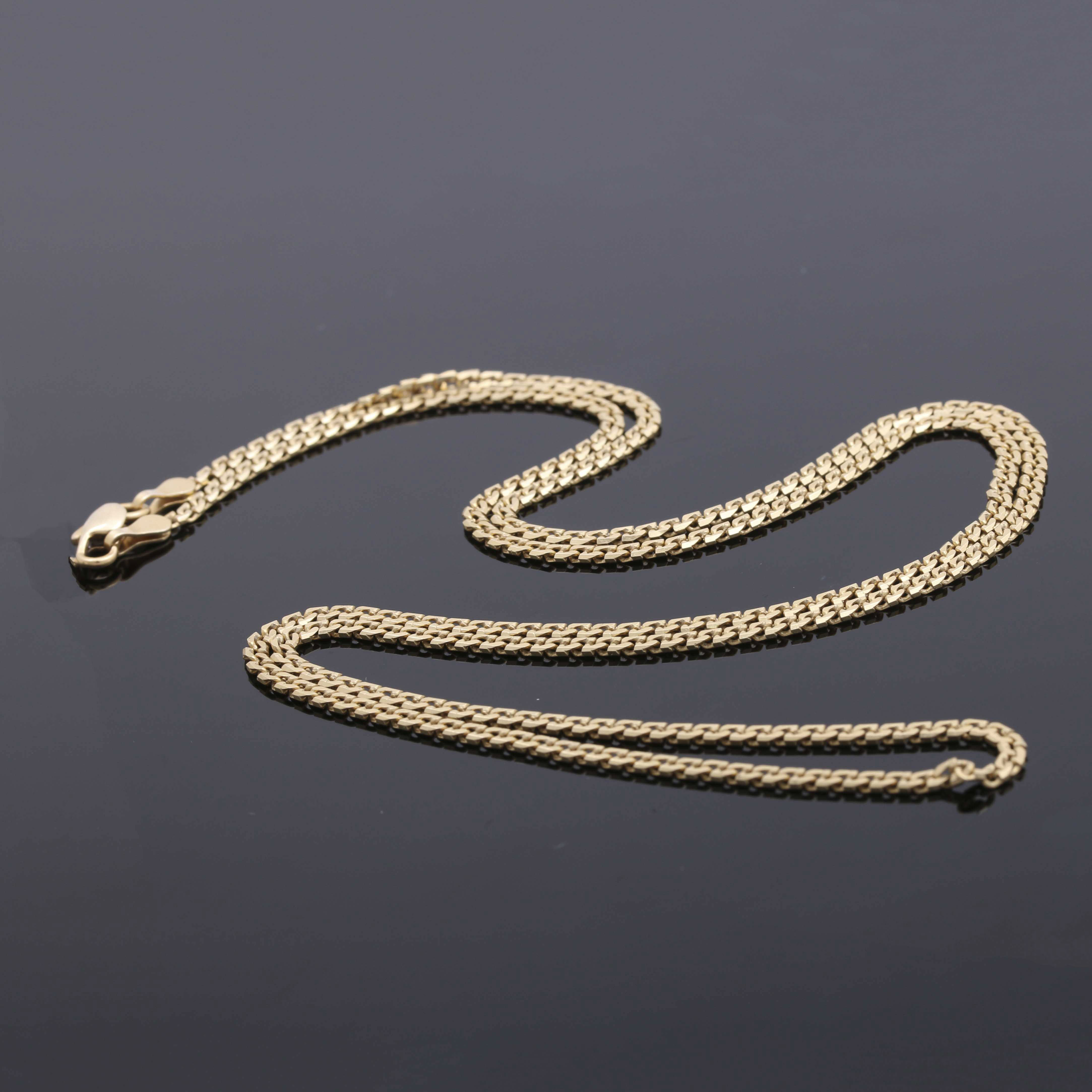 14K Yellow Gold Chain Necklace