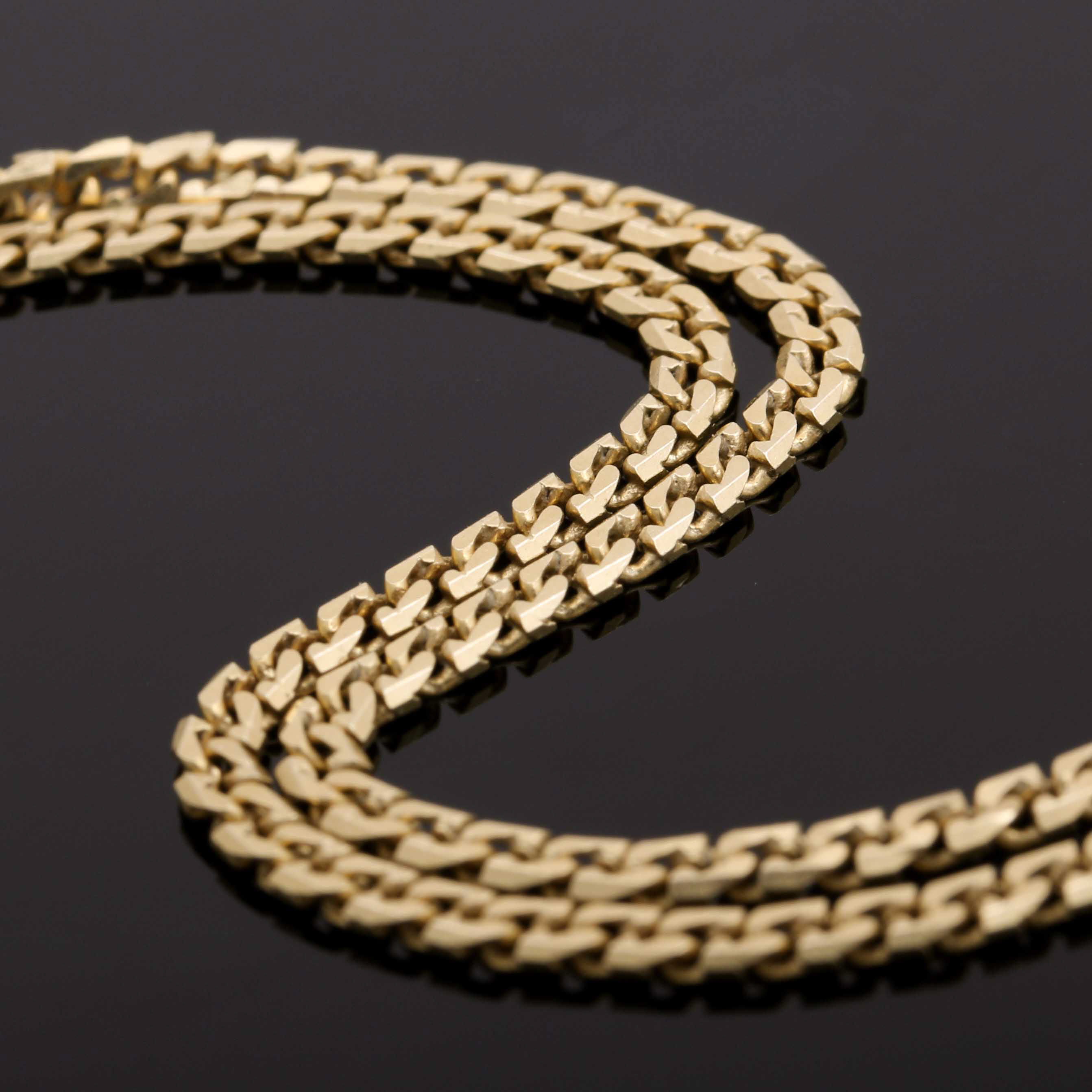 14K Yellow Gold Chain Necklace