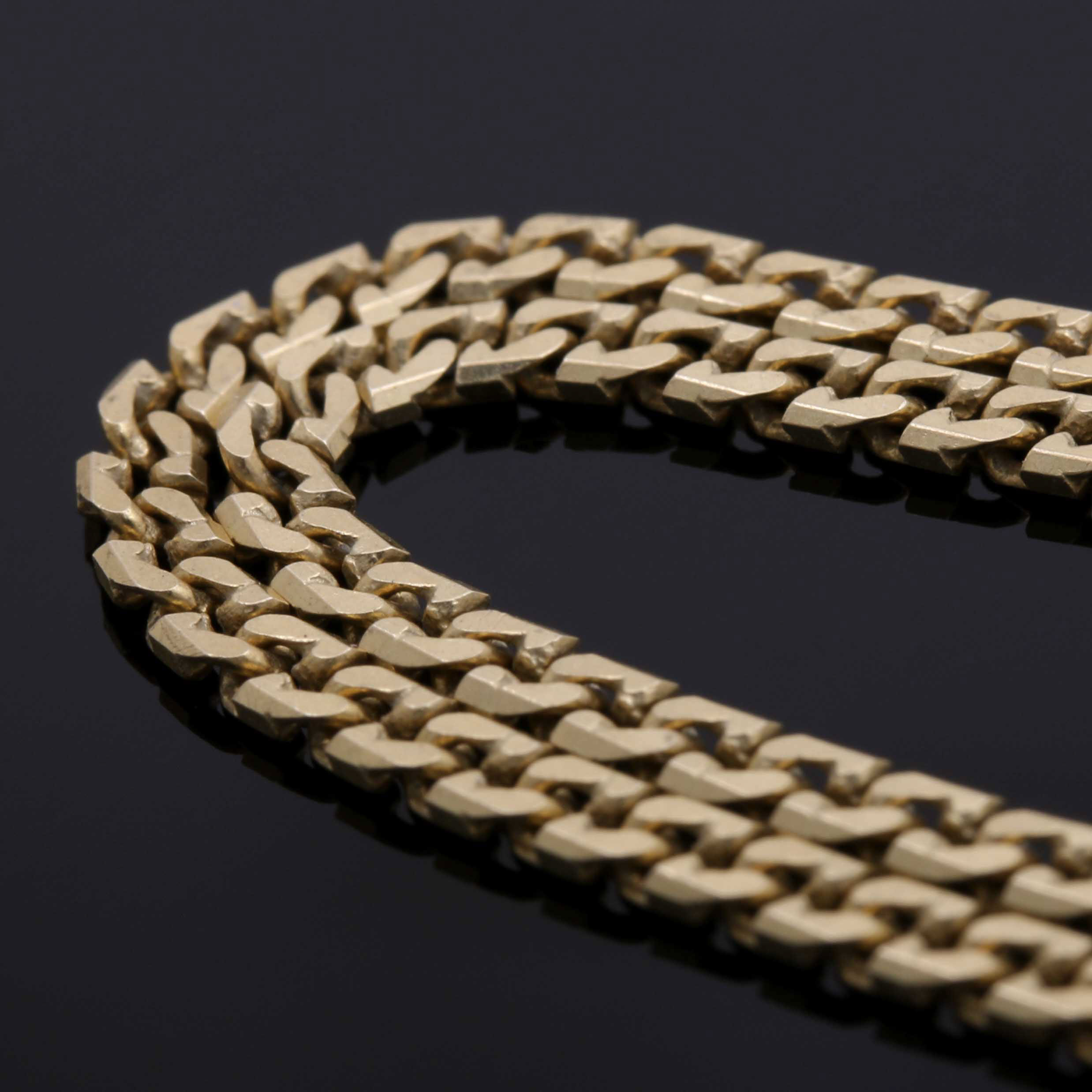 14K Yellow Gold Chain Necklace