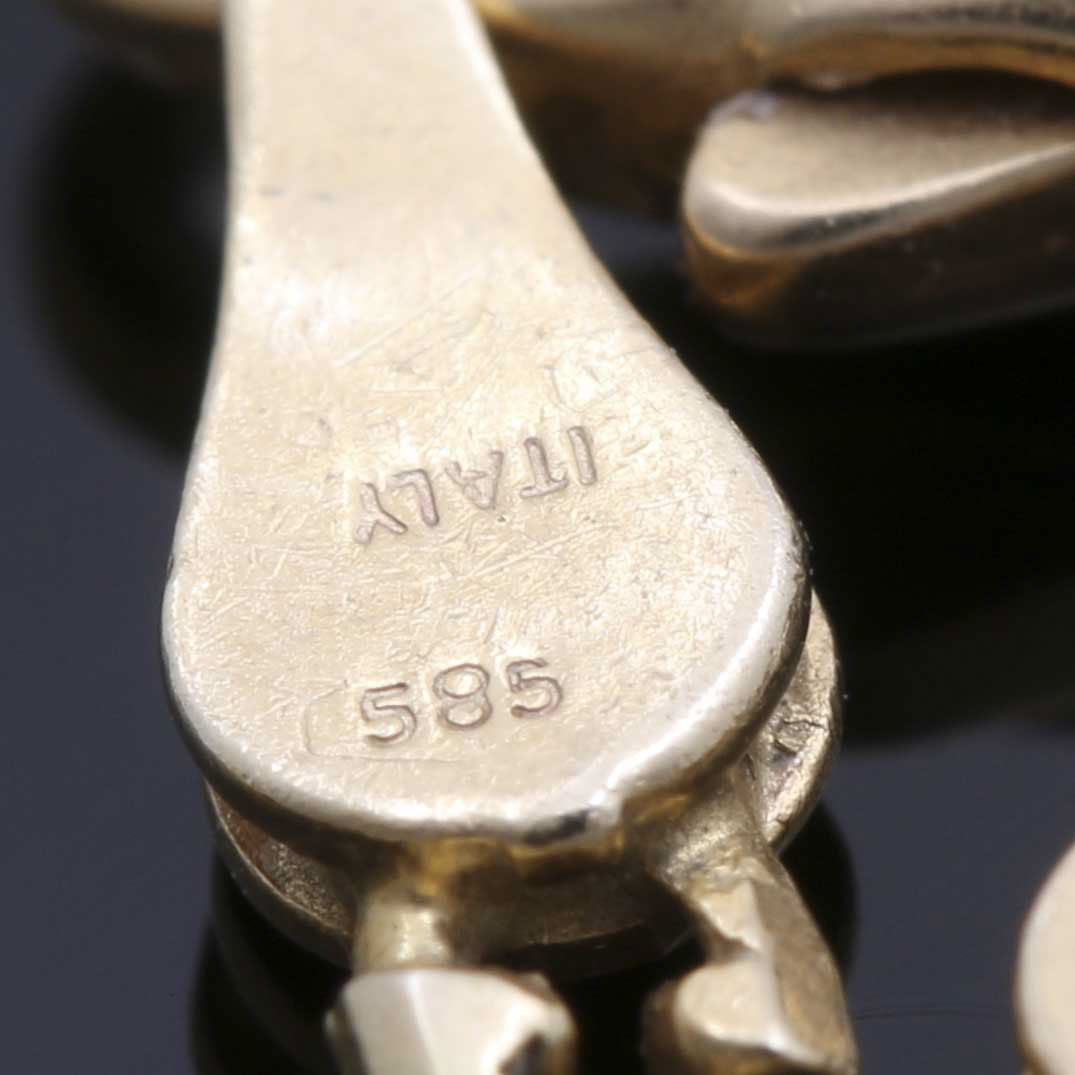 14K Yellow Gold Chain Necklace