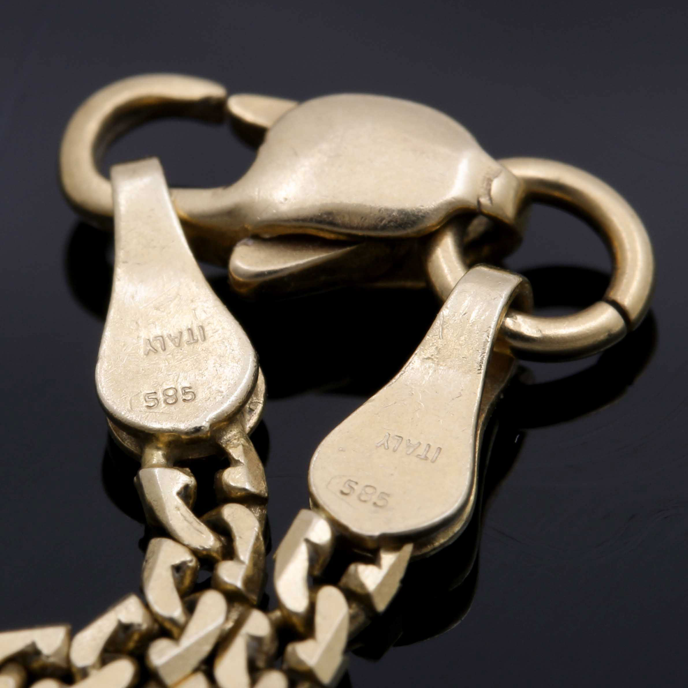 14K Yellow Gold Chain Necklace