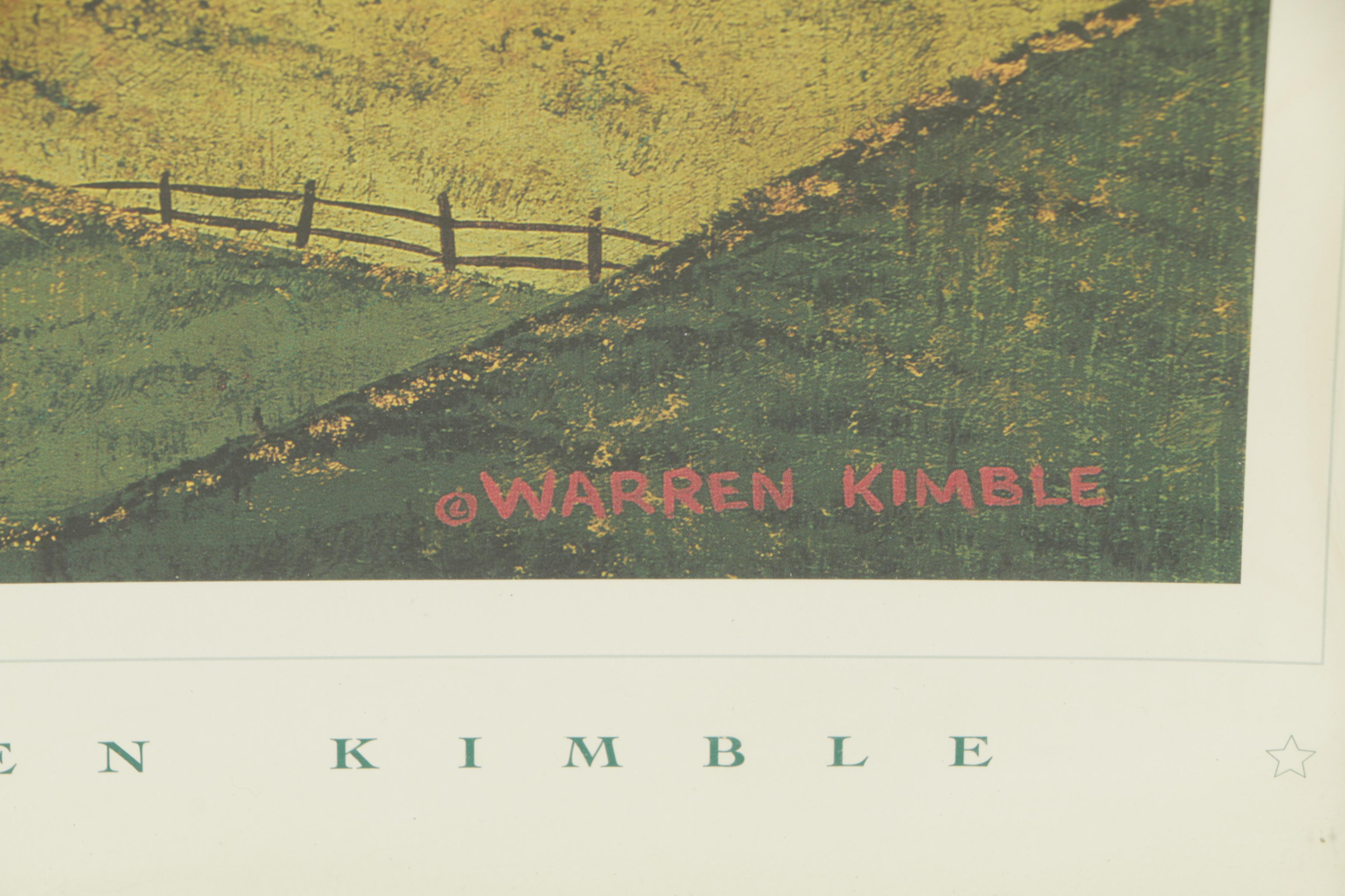 Reproduction Print on Paper after Warren Kimble