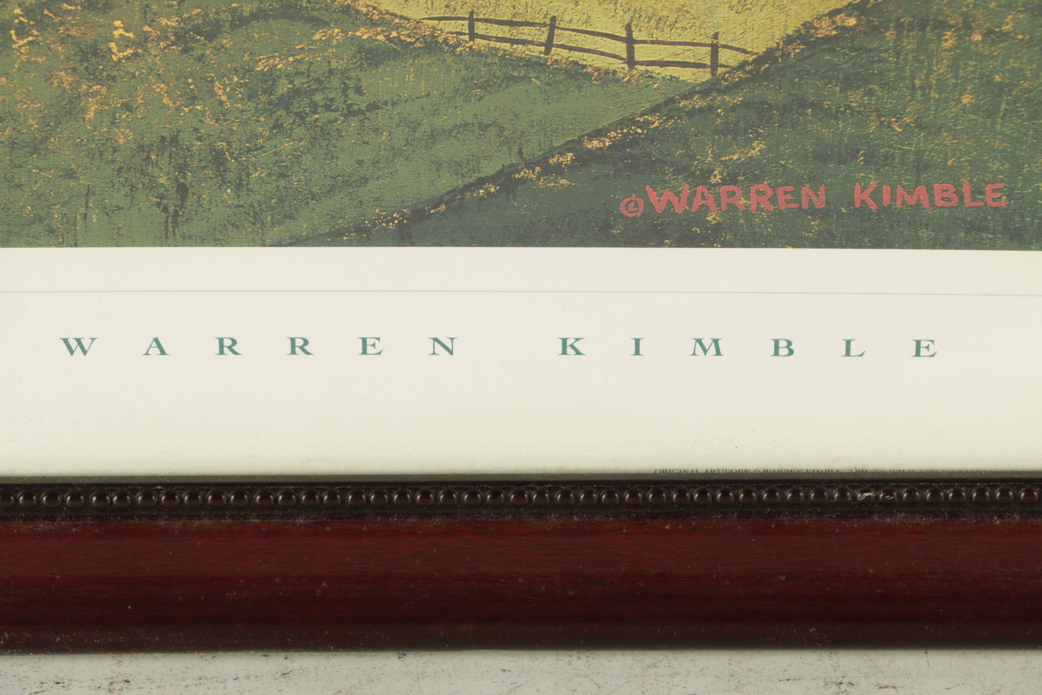 Reproduction Print on Paper after Warren Kimble