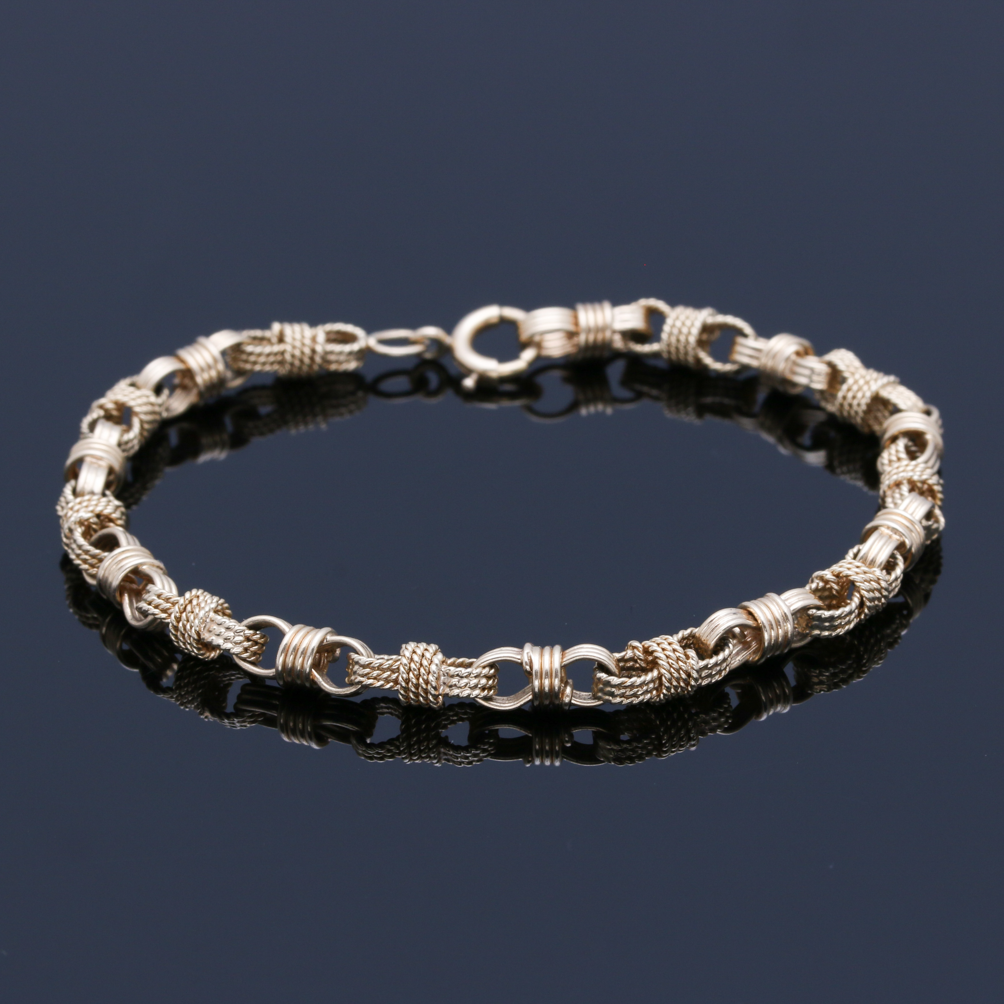 14K Yellow Gold Chain Link Bracelet