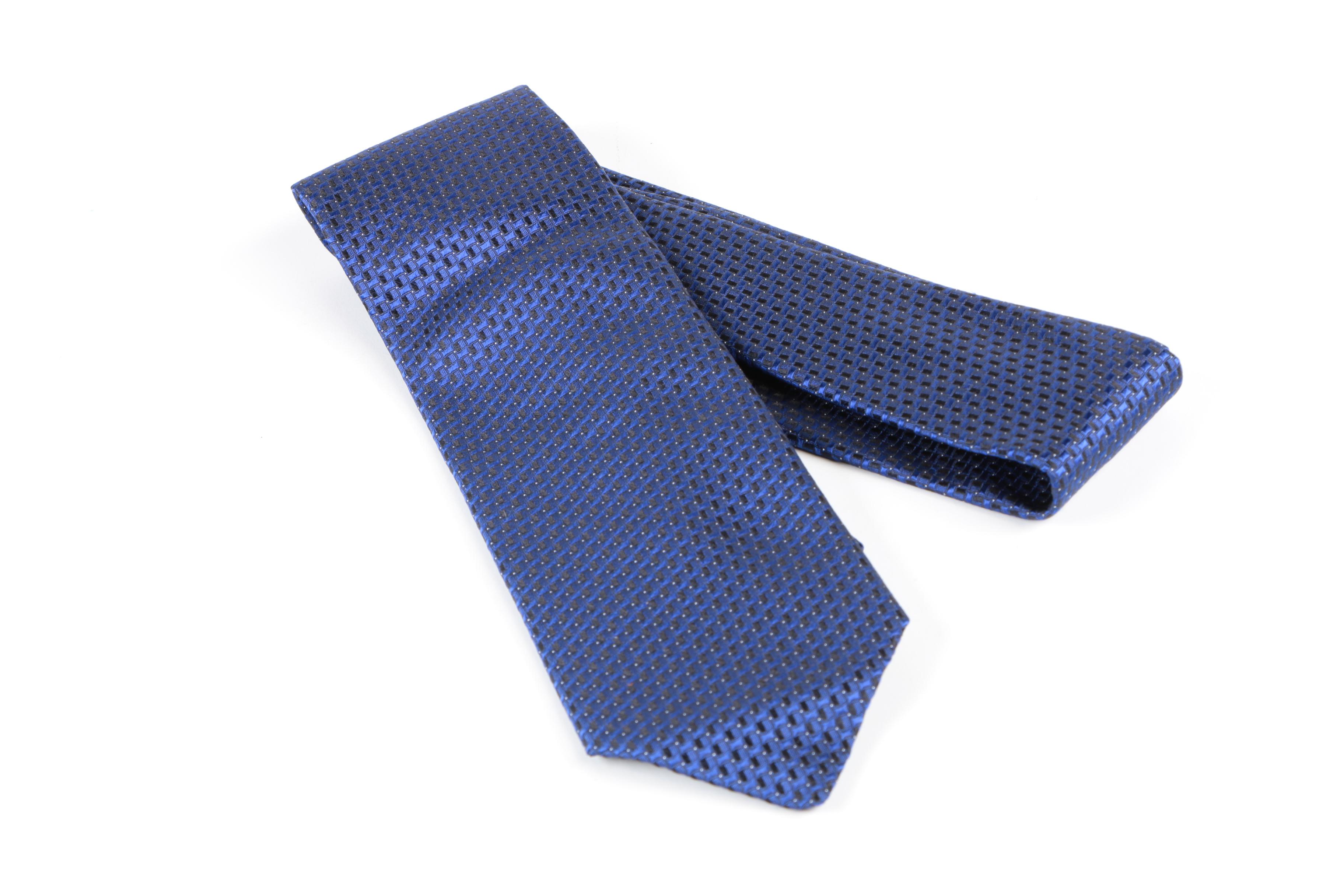 Patek Philippe Geneve Blue Silk Tie