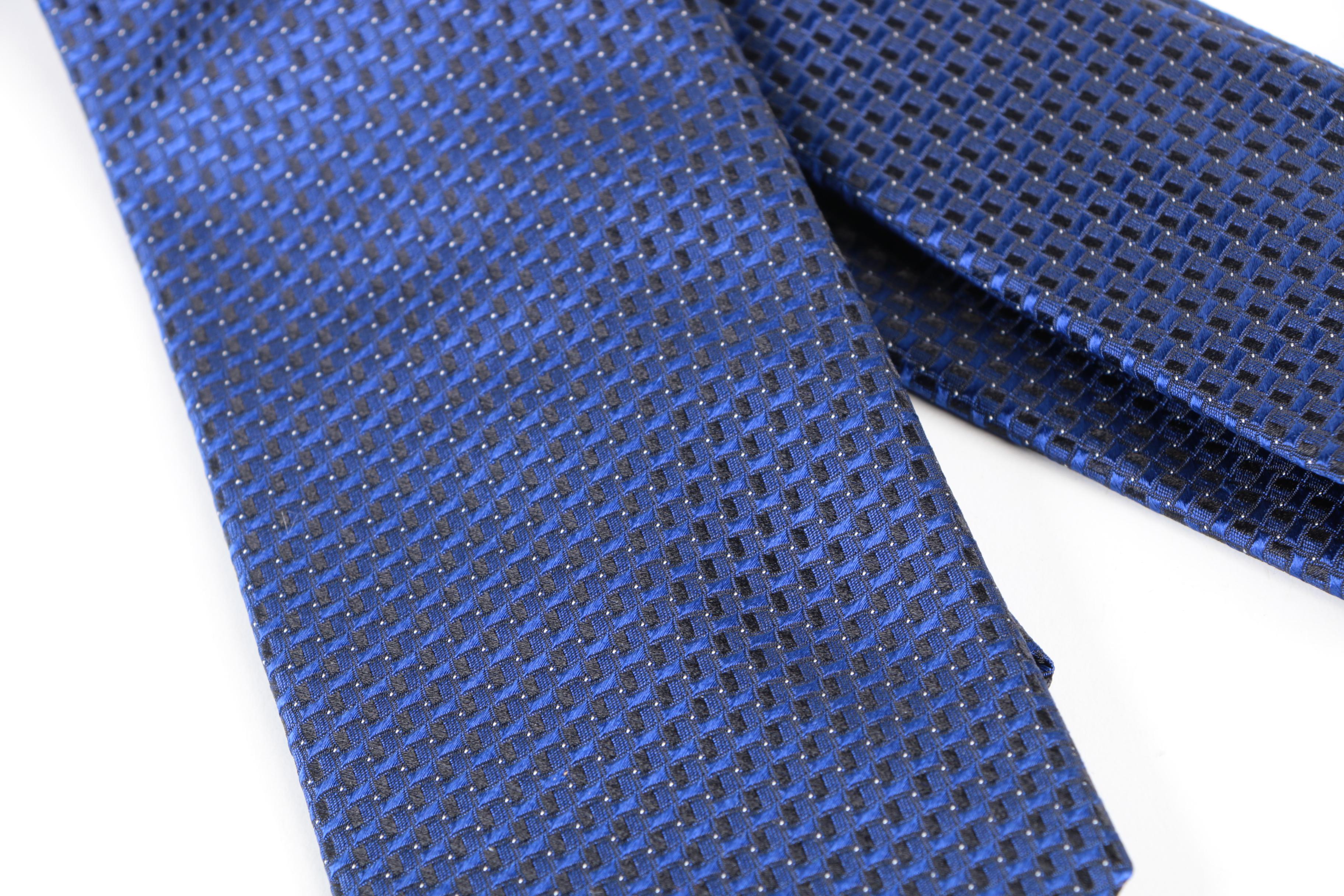 Patek Philippe Geneve Blue Silk Tie