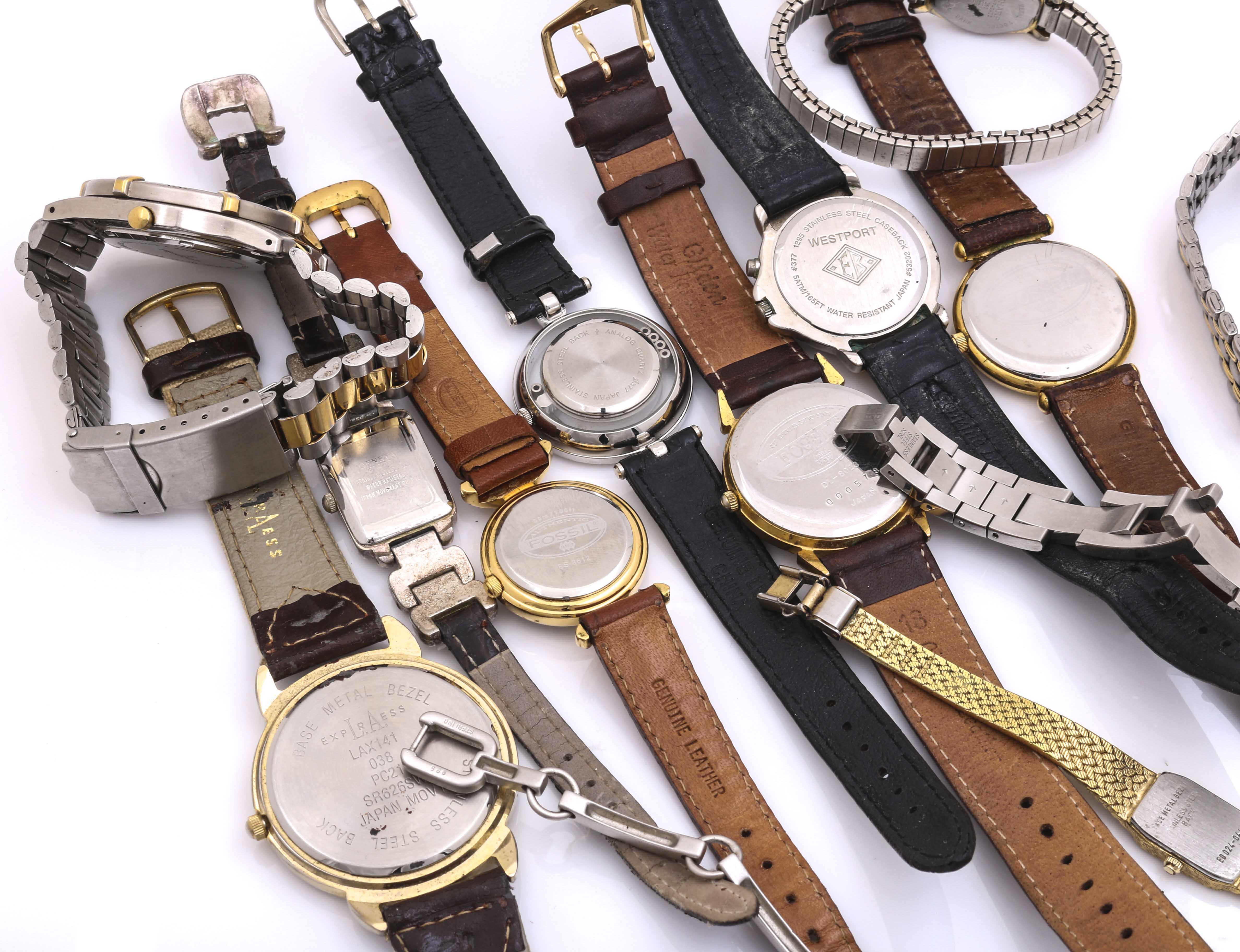 Assortment of Watches Including a Sterling Silver Nine West Watch