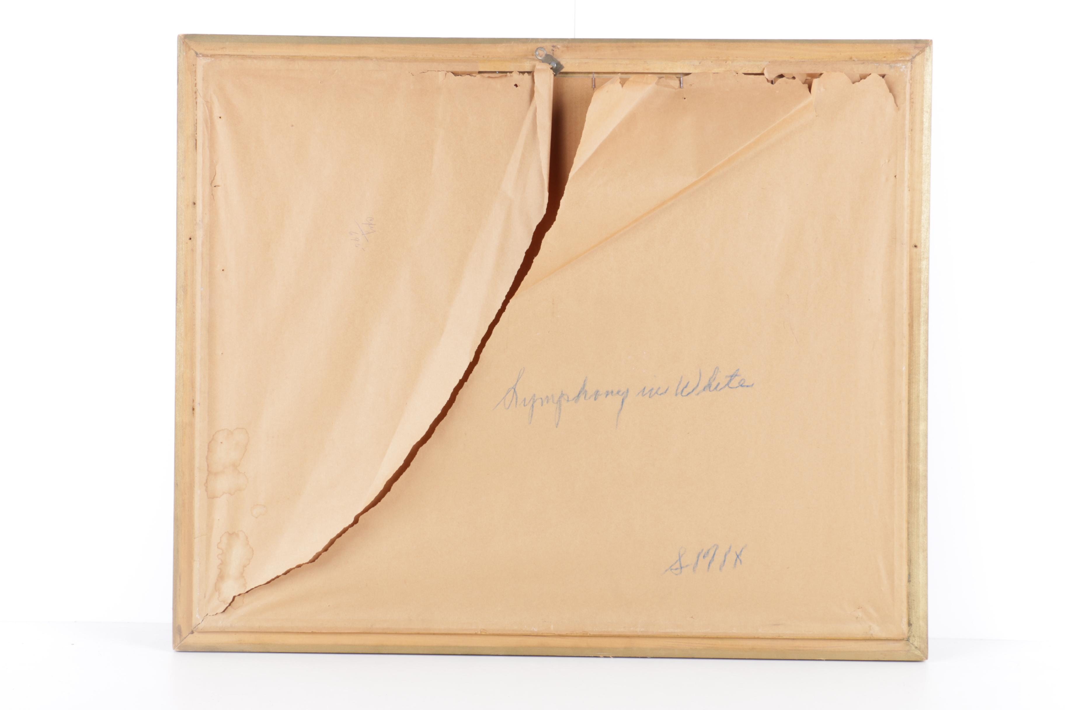 Reproduction Print After Macdonald of a Floral Still Life