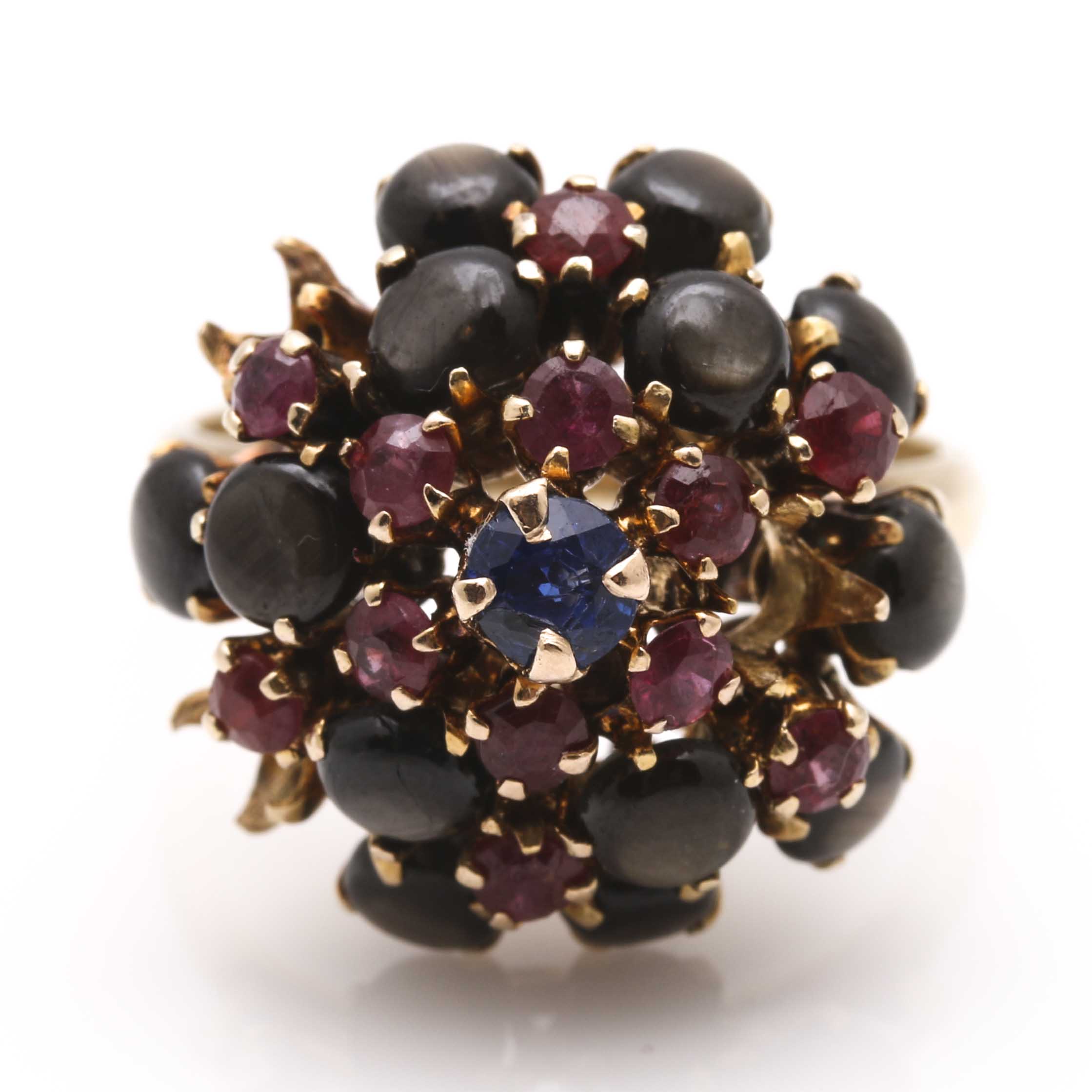 10K Yellow Gold and Gemstone Rings