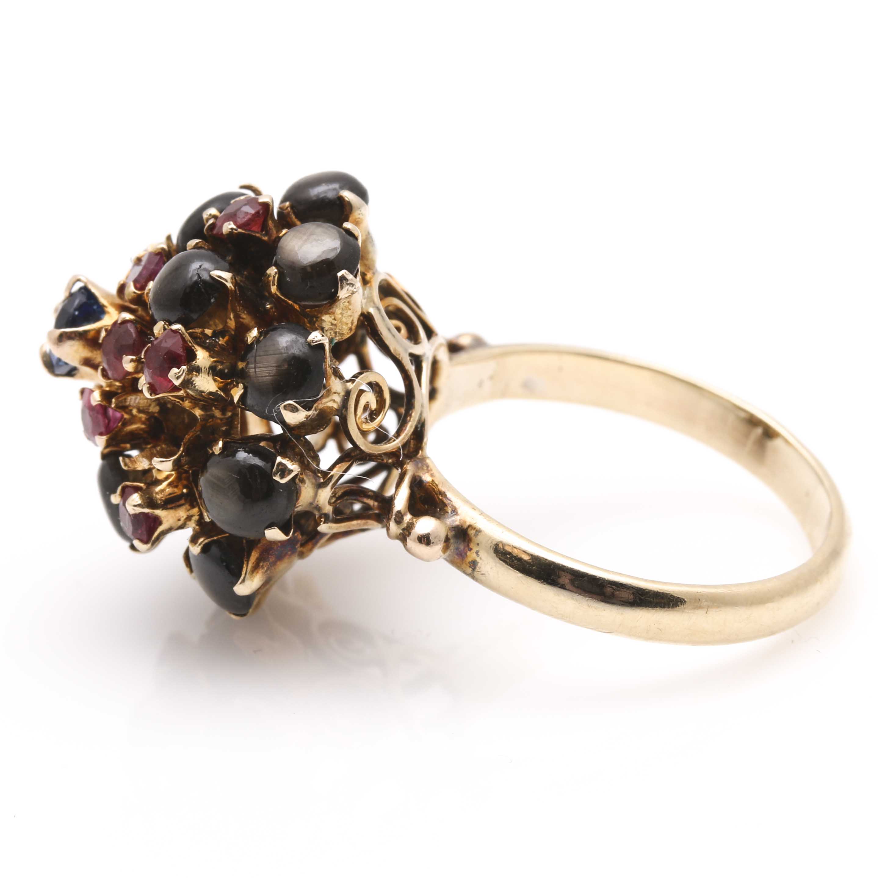 10K Yellow Gold and Gemstone Rings