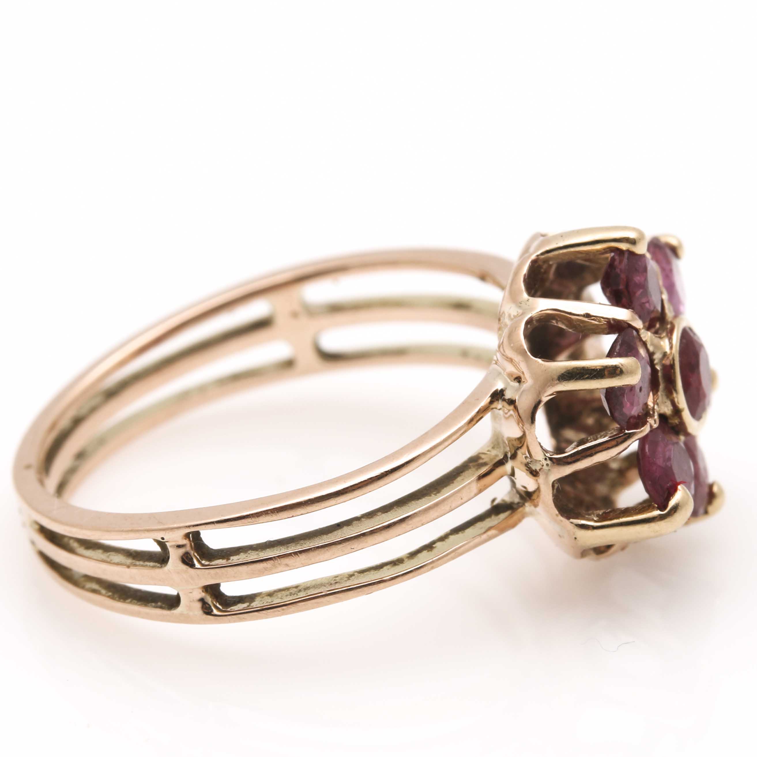 10K Yellow Gold and Gemstone Rings