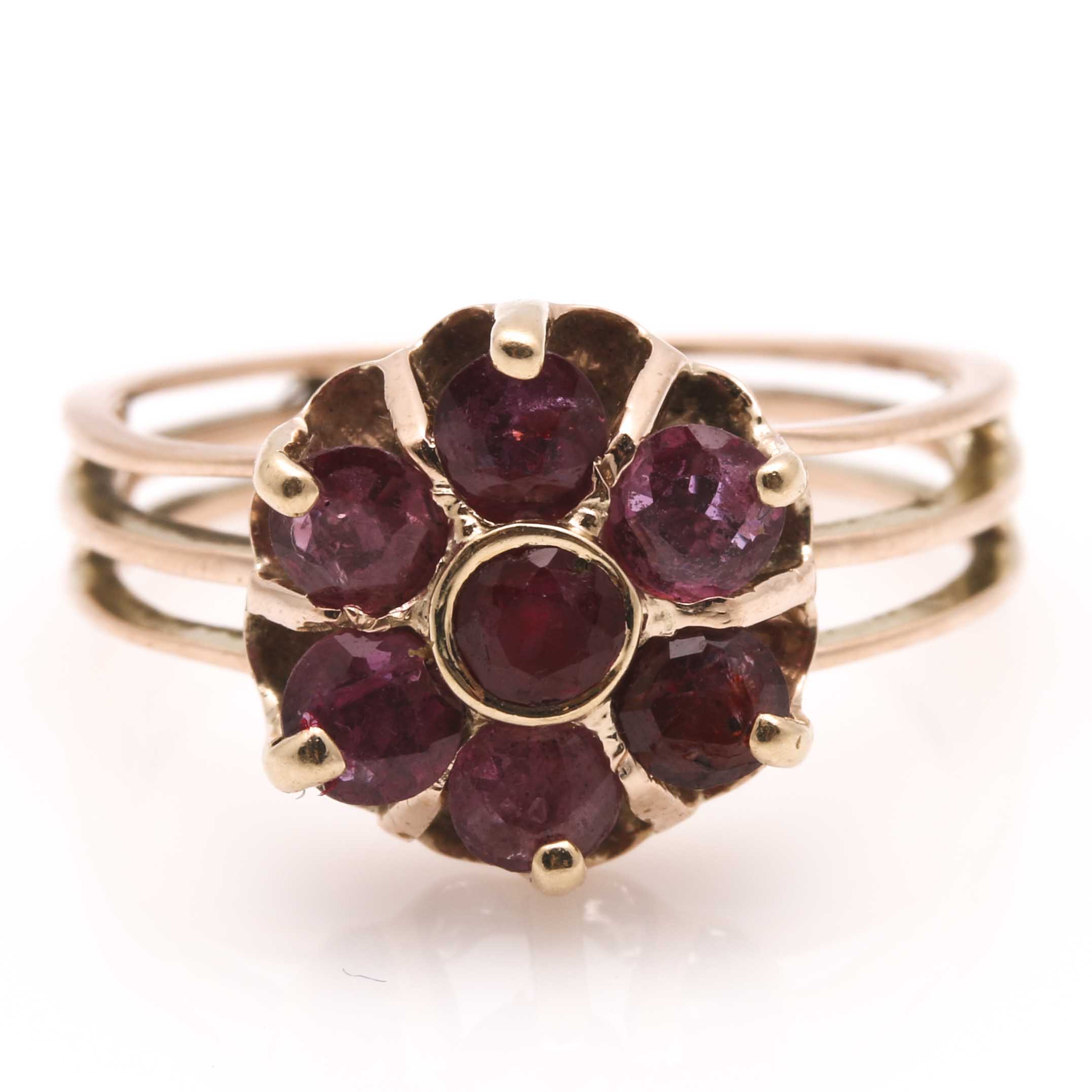 10K Yellow Gold and Gemstone Rings