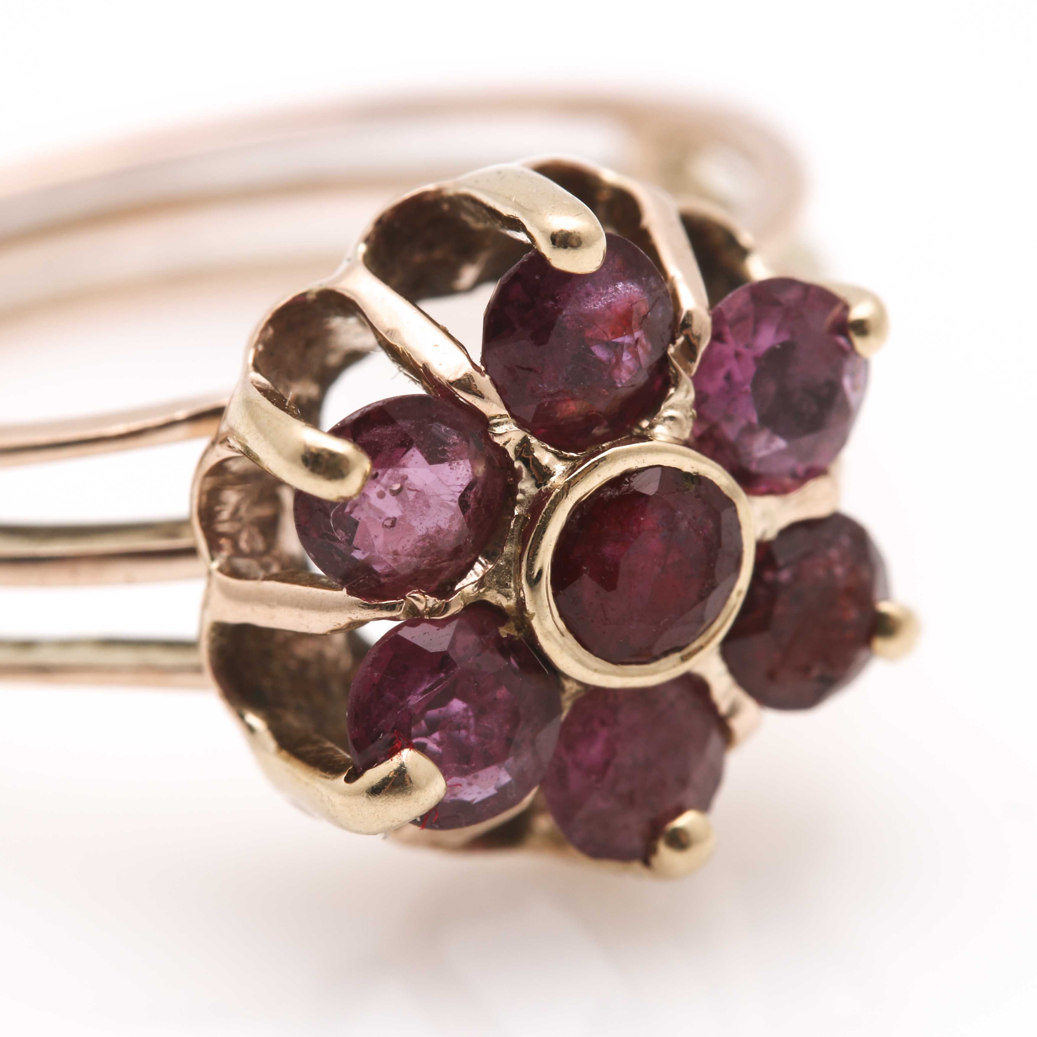 10K Yellow Gold and Gemstone Rings