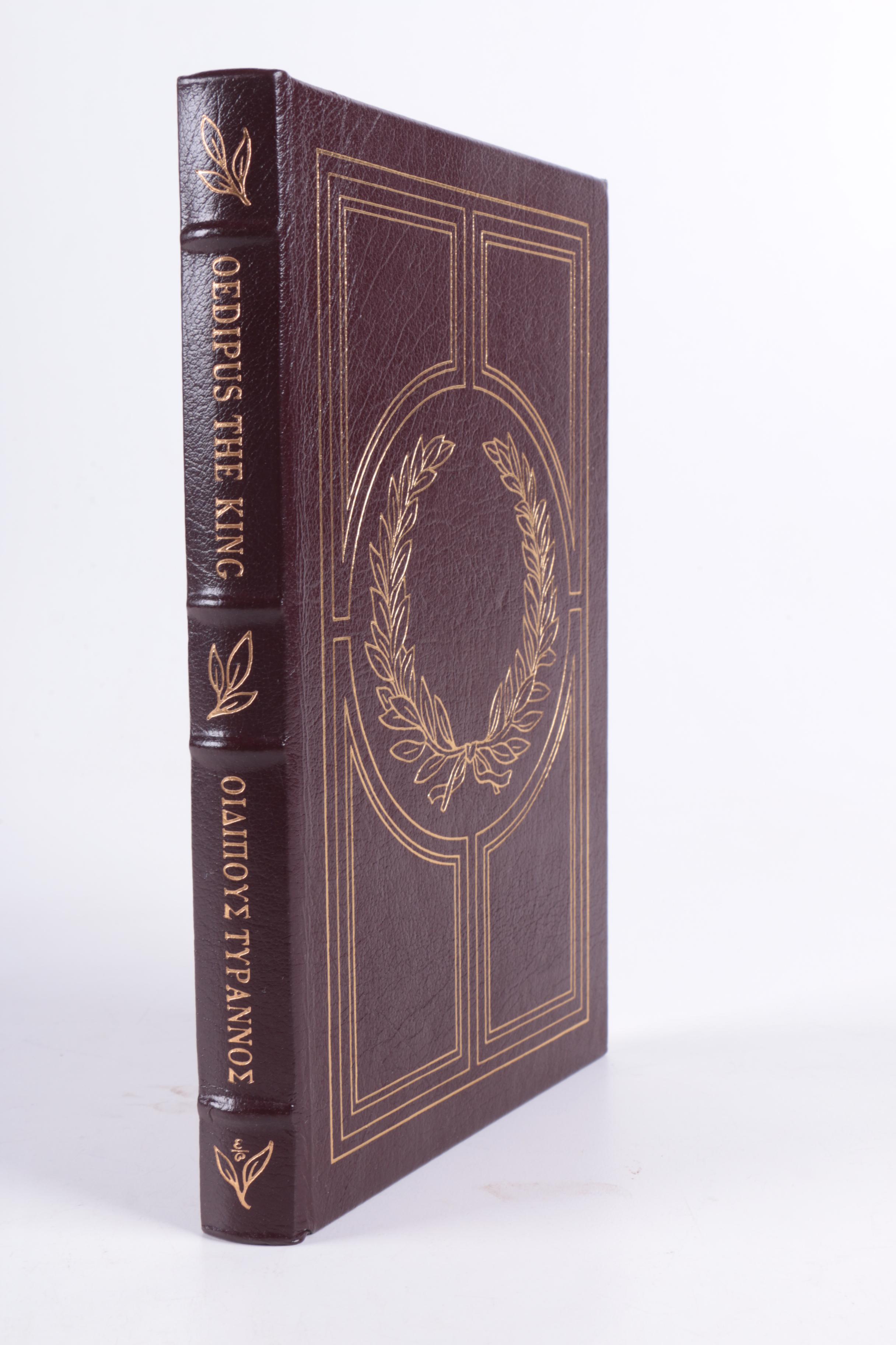 Easton Press "The Age of Fable" and "Oedipus the King"