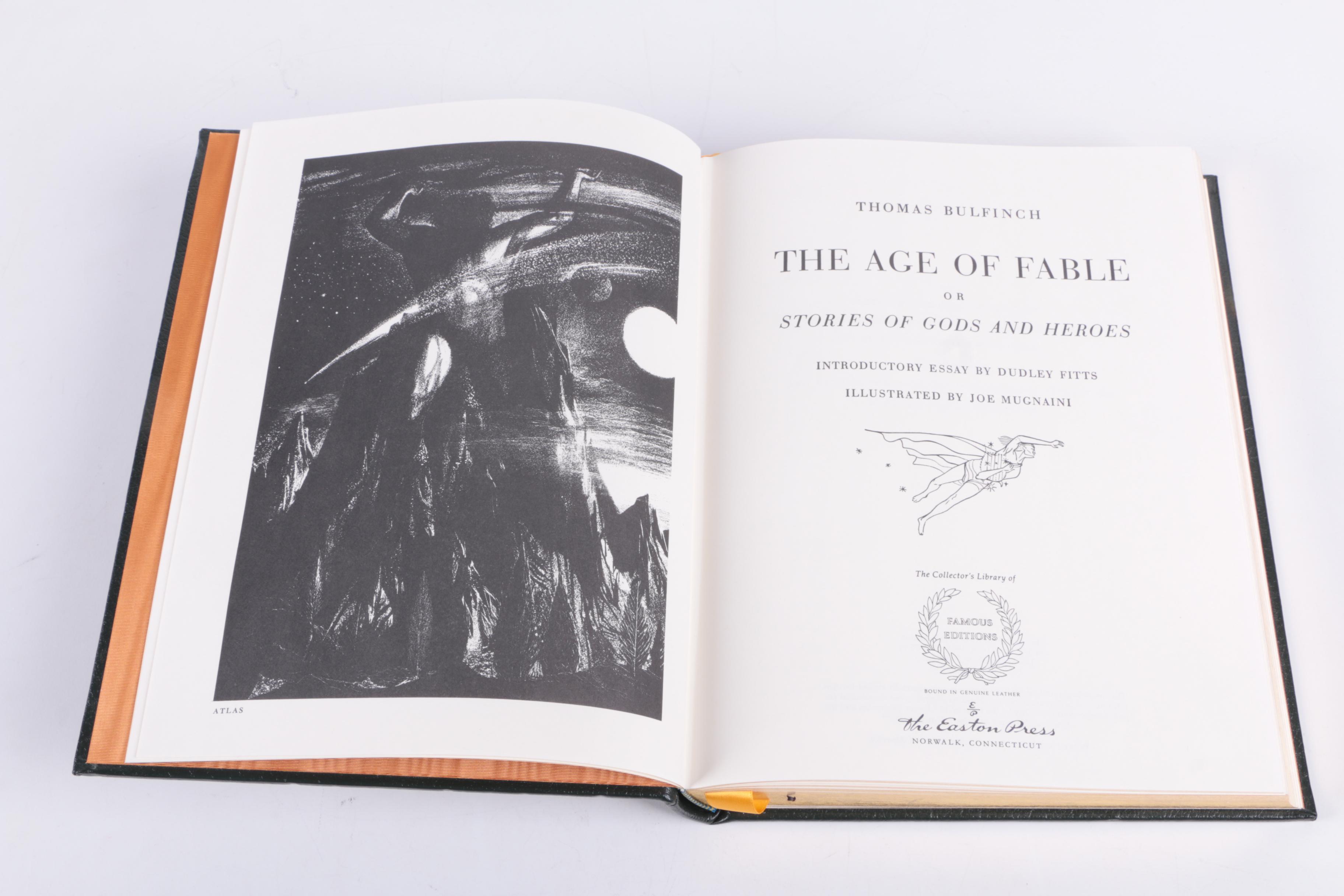 Easton Press "The Age of Fable" and "Oedipus the King"