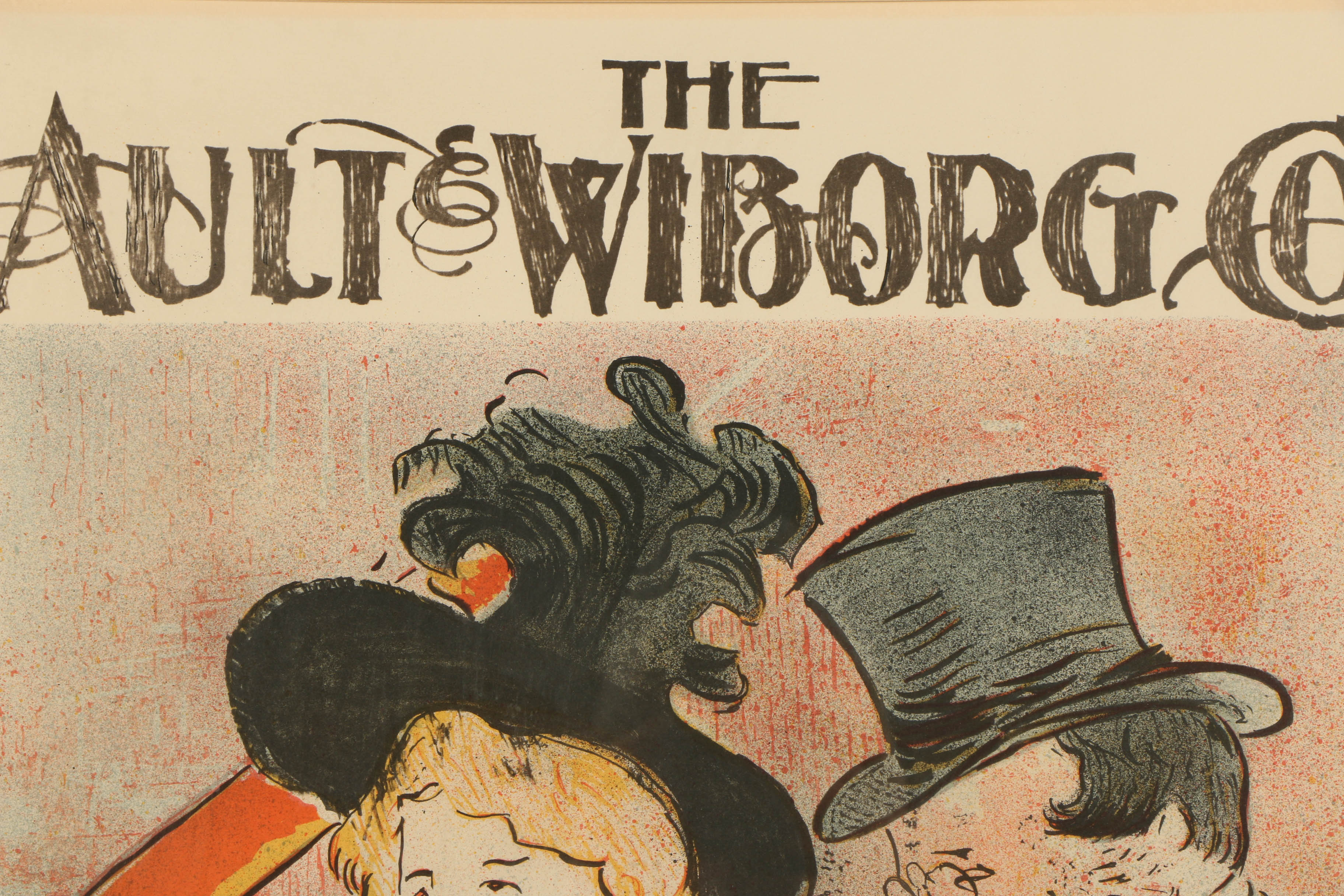 Limited Edition Lithograph After Henri de Toulouse-Lautrec's "Au Concert"