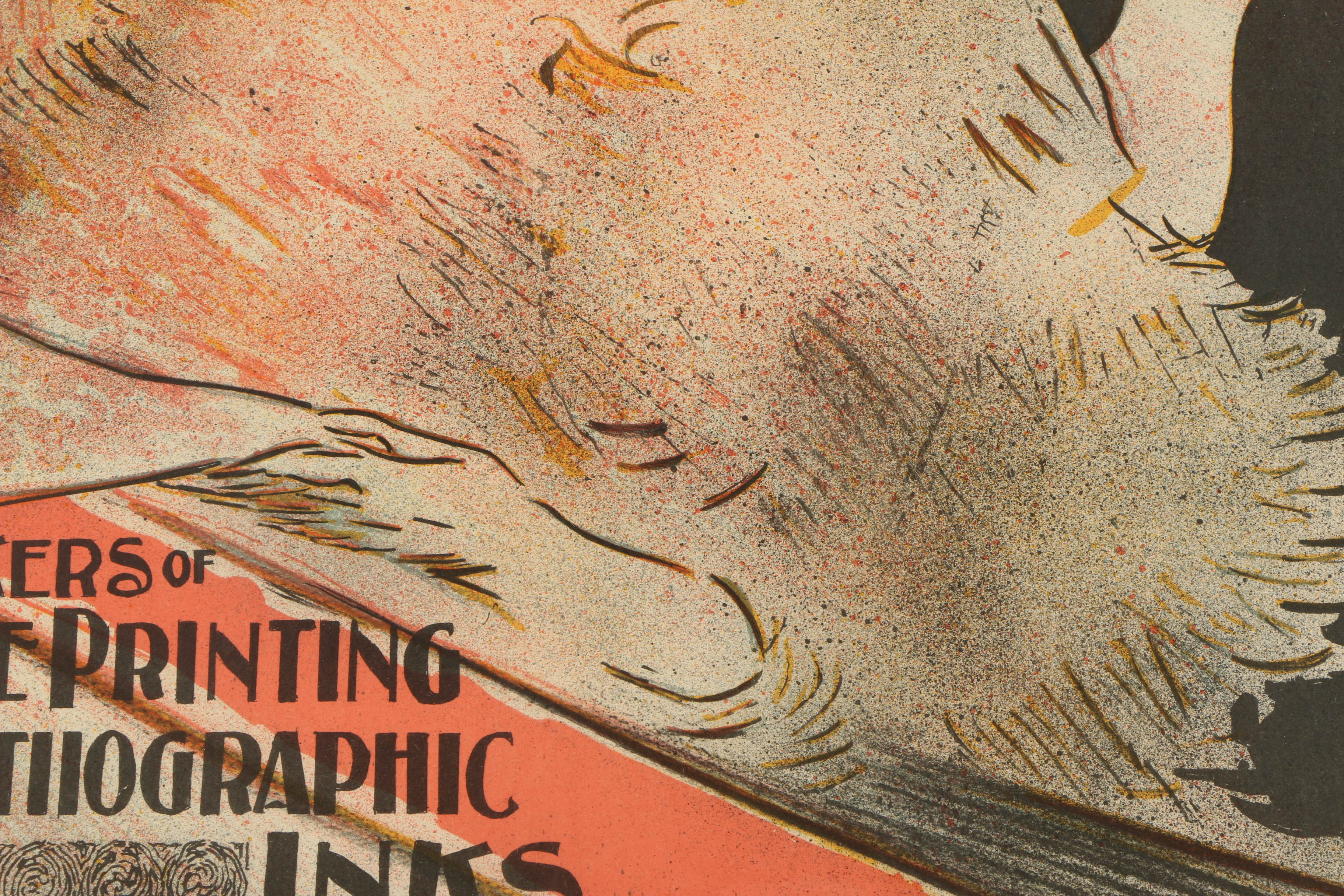 Limited Edition Lithograph After Henri de Toulouse-Lautrec's "Au Concert"