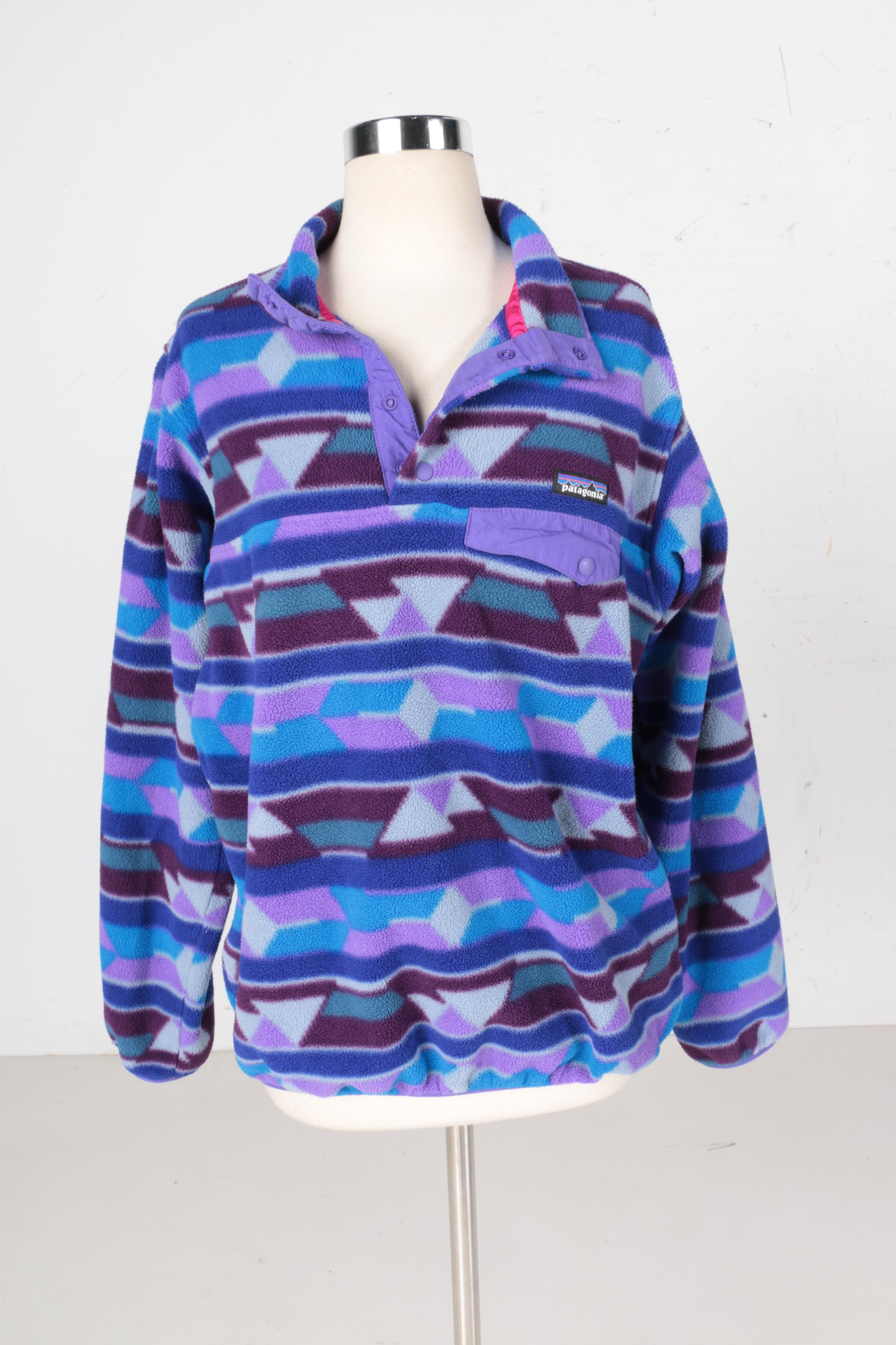 Woman's Patagonia and PINK Victoria's Secret Outerwear