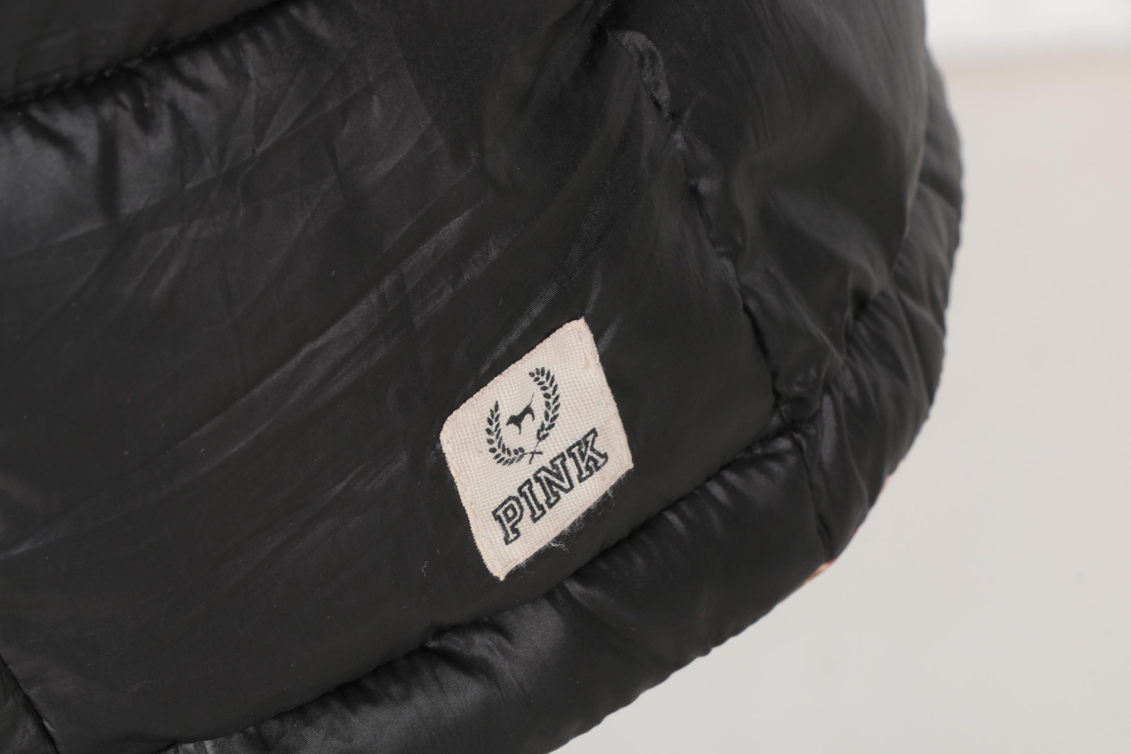 Woman's Patagonia and PINK Victoria's Secret Outerwear