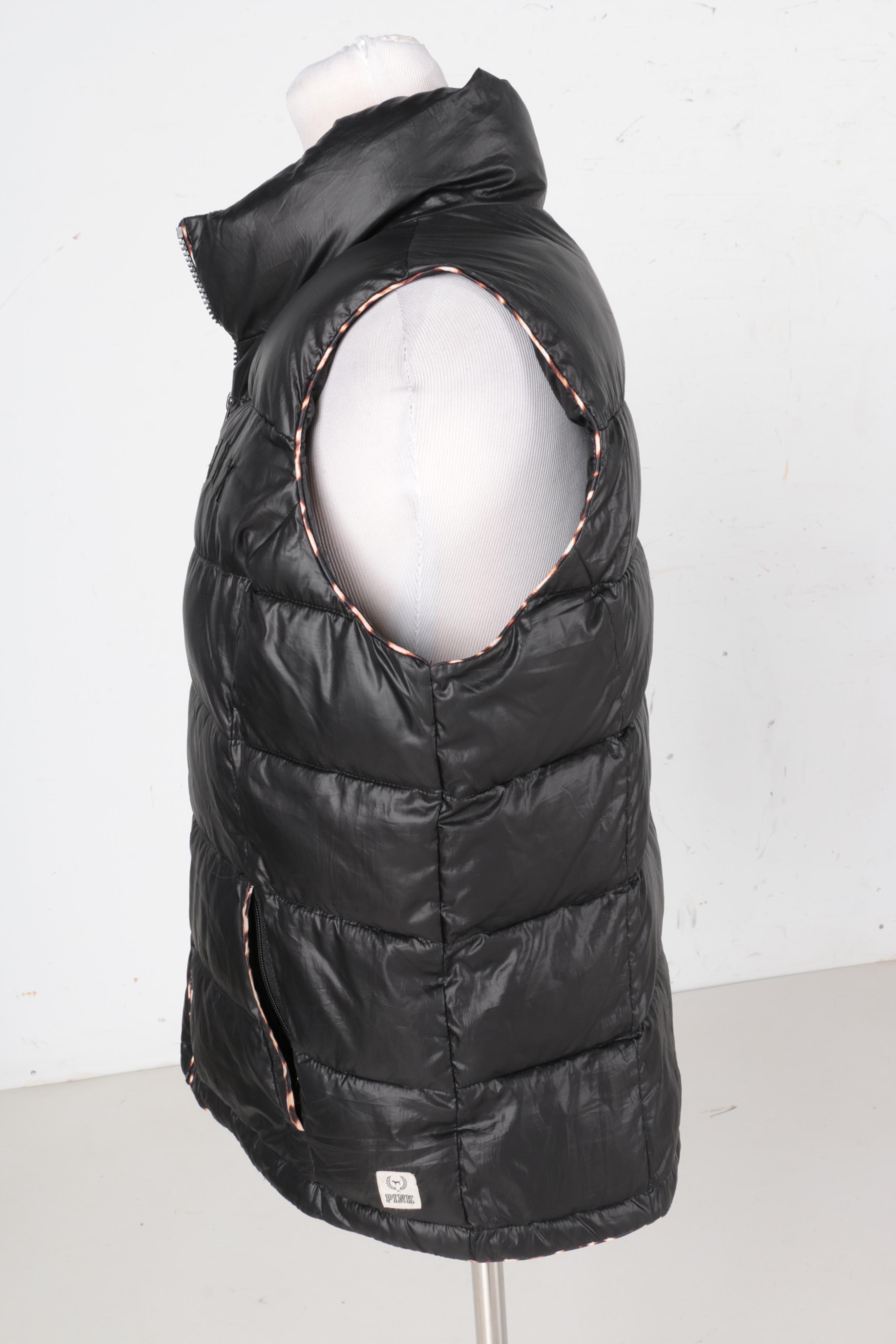 Woman's Patagonia and PINK Victoria's Secret Outerwear