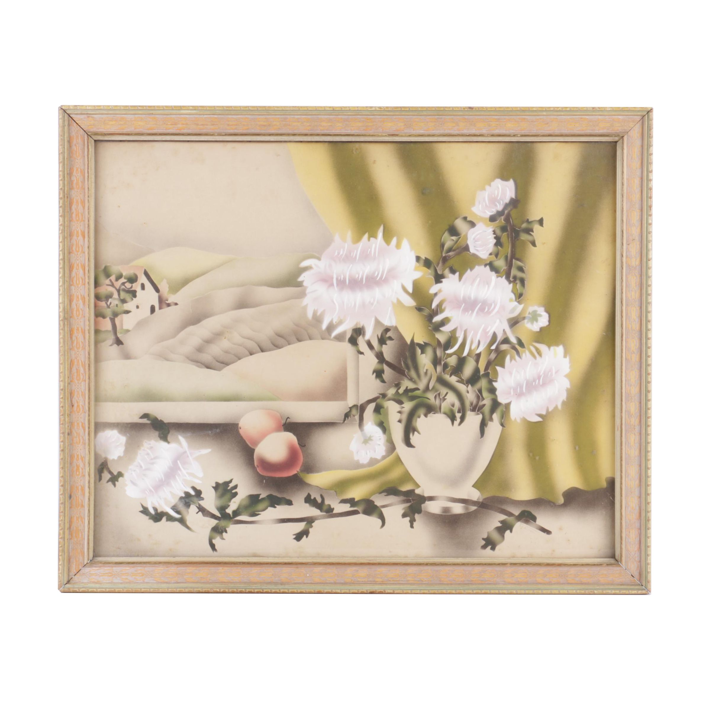 Alfred T. Terone Seriolithograph of a Still Life