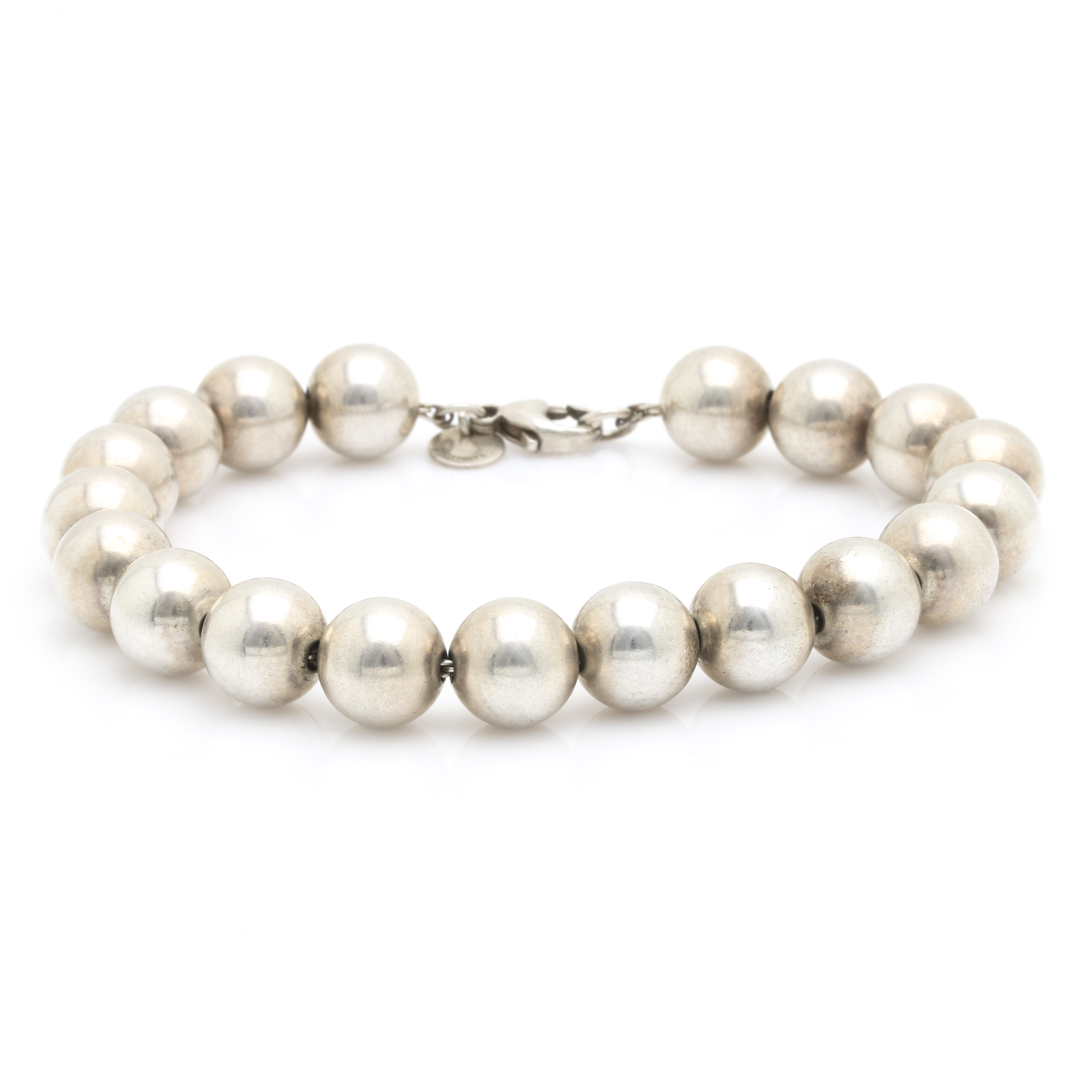 Tiffany & Co. Sterling Silver "Tiffany Beads" Bracelet