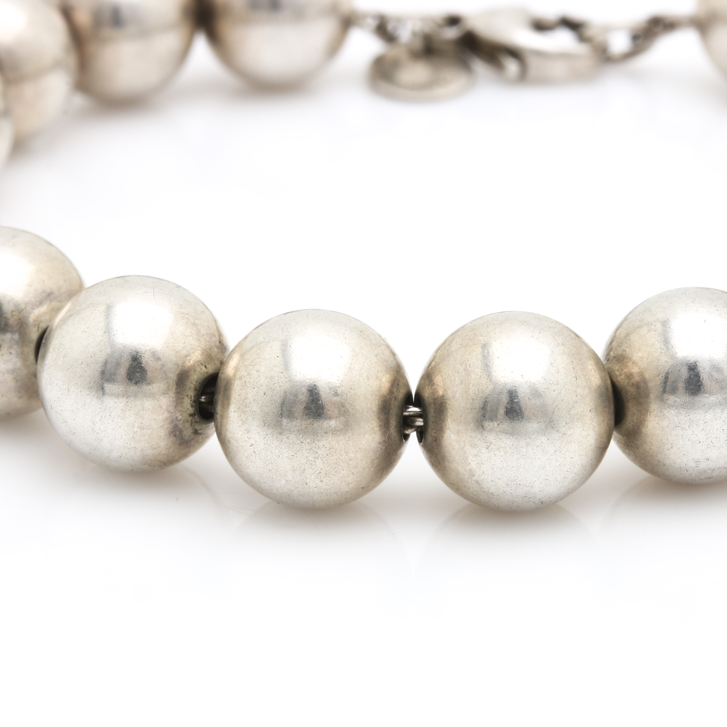 Tiffany & Co. Sterling Silver "Tiffany Beads" Bracelet