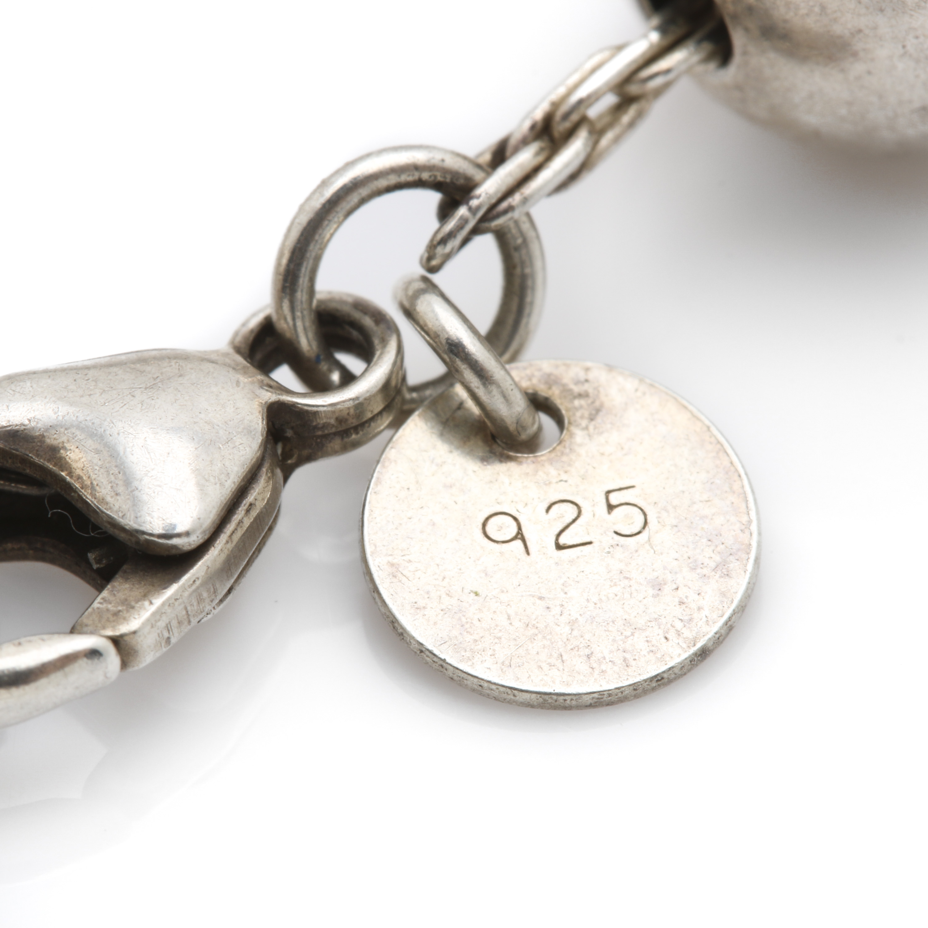 Tiffany & Co. Sterling Silver "Tiffany Beads" Bracelet