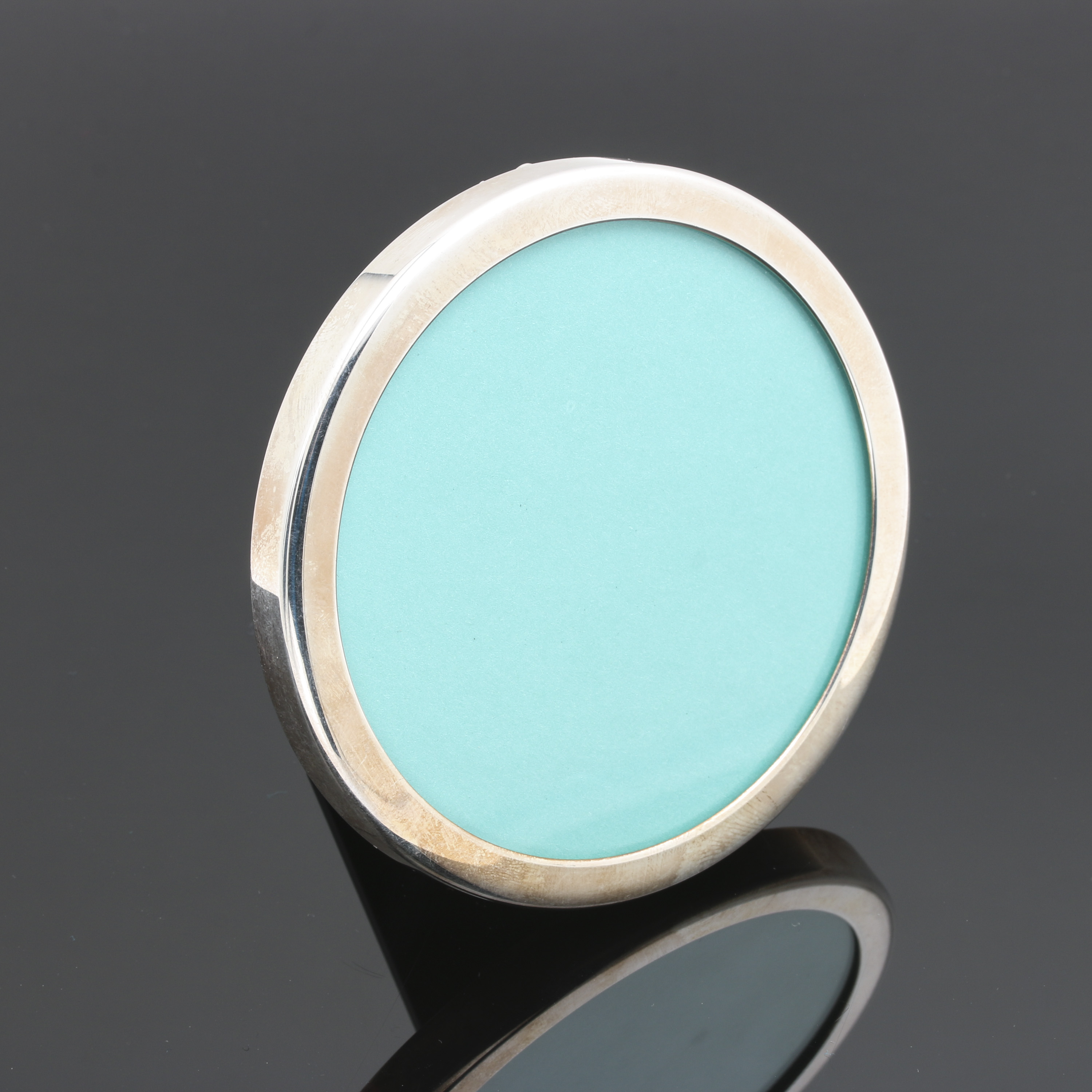 Tiffany & Co. Sterling Silver Circular Frame