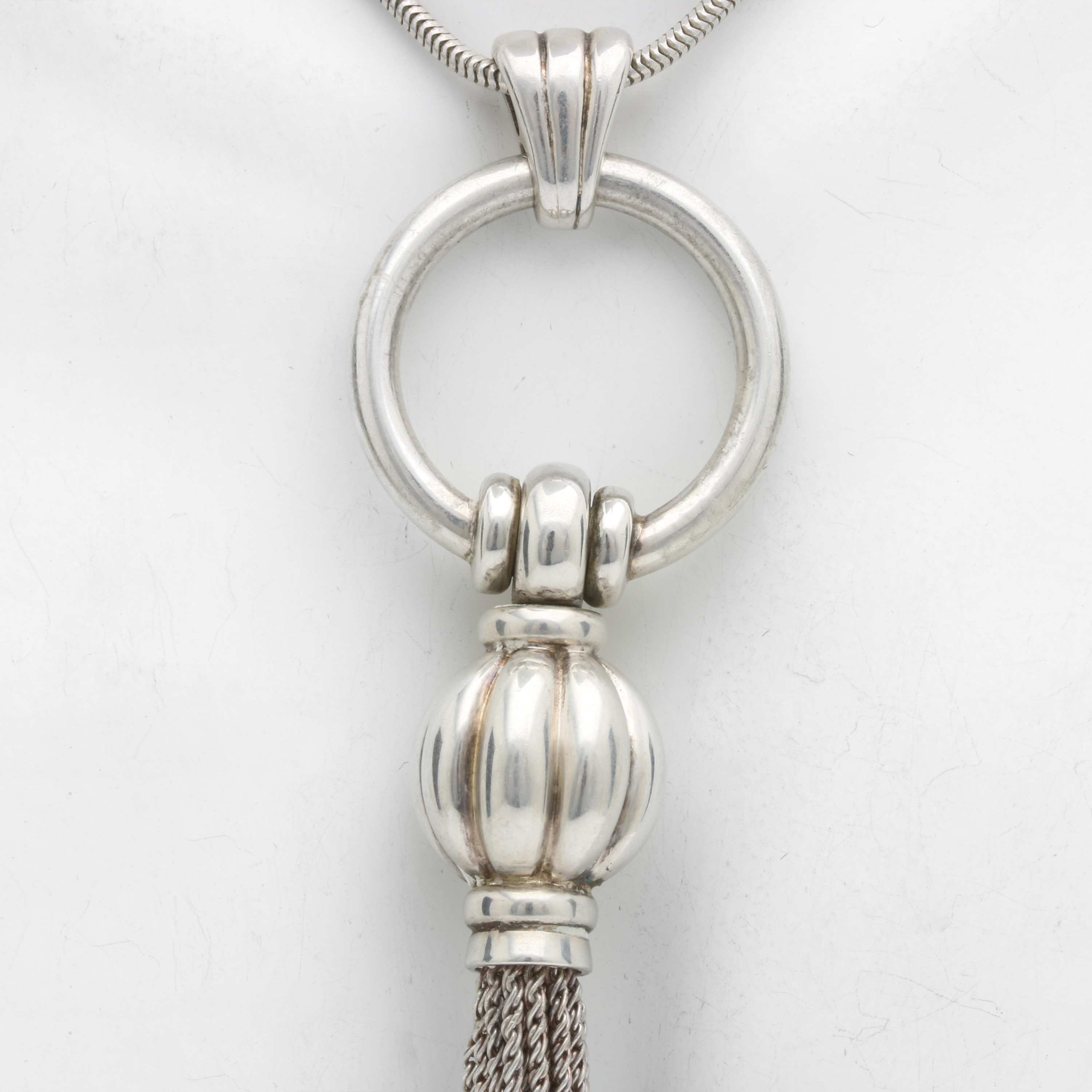 Tiffany & Co. Sterling Silver Tassel Necklace