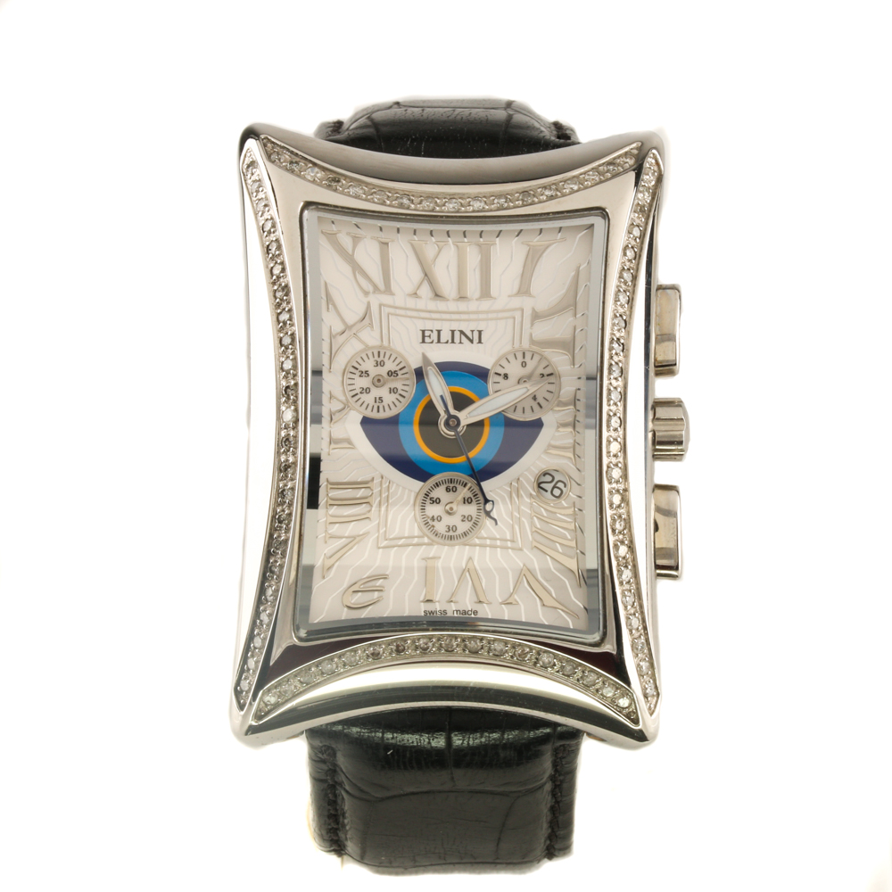 Elini Nazar "Lucky Eye" Analog Diamond Watch