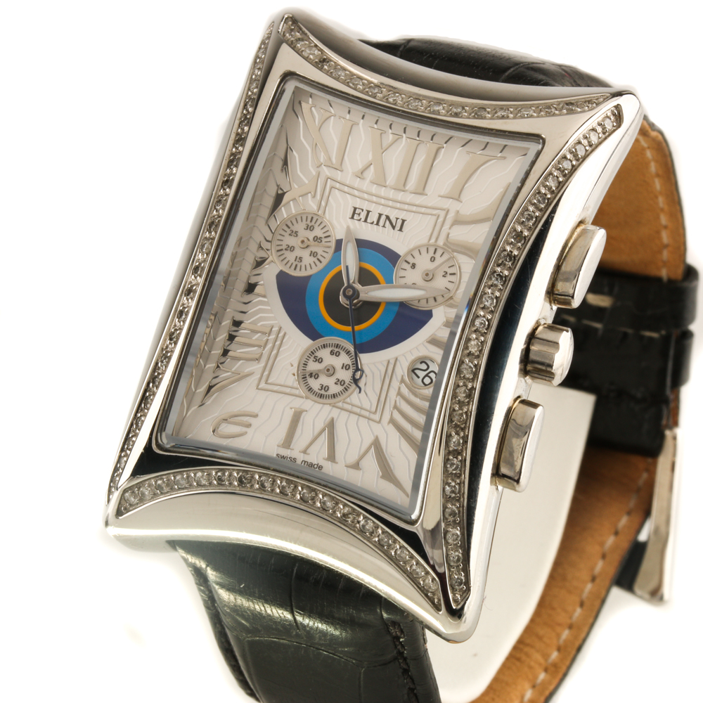 Elini Nazar "Lucky Eye" Analog Diamond Watch