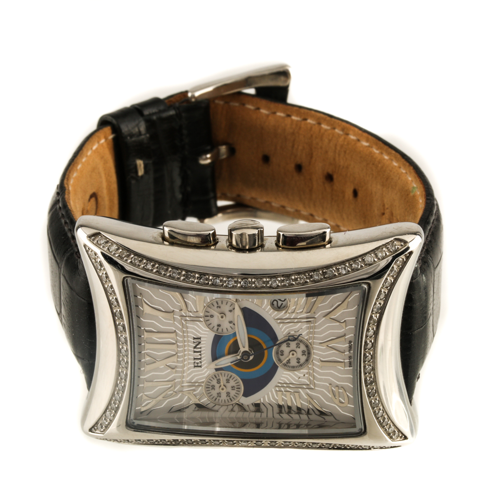 Elini Nazar "Lucky Eye" Analog Diamond Watch