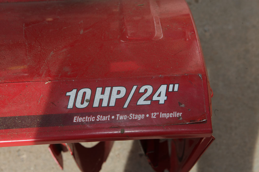 Yard Machines 10HP/24" Snowblower