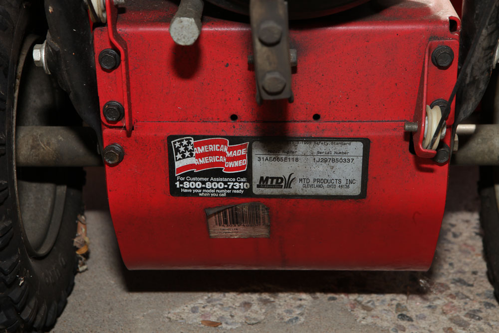 Yard Machines 10HP/24" Snowblower