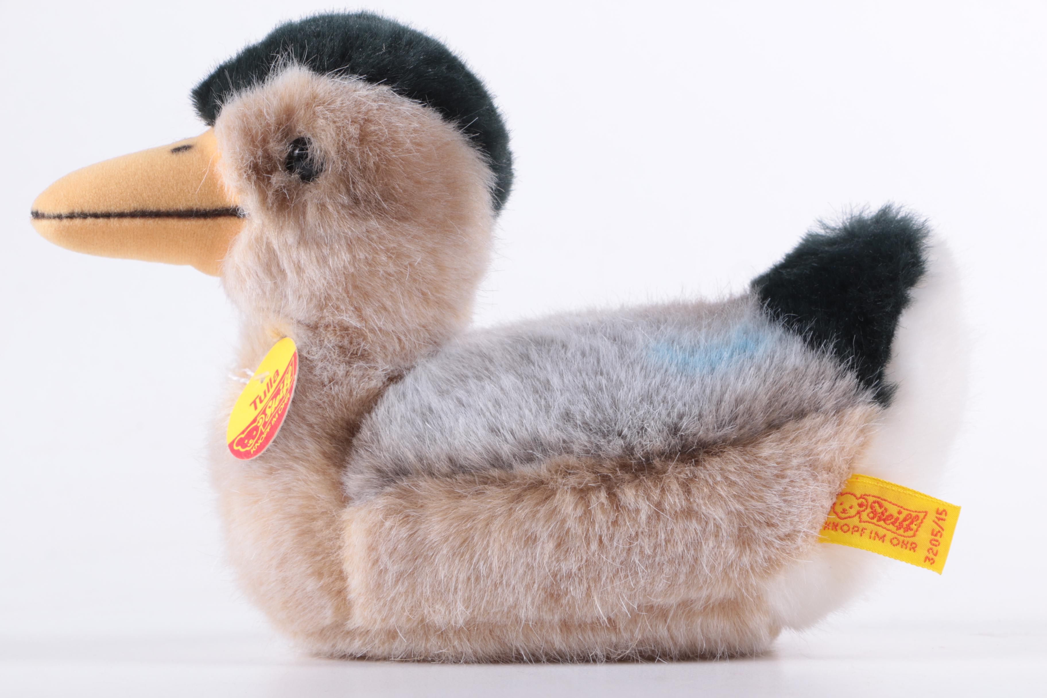 1970s Steiff Squeak-Toy Stuffed Duck