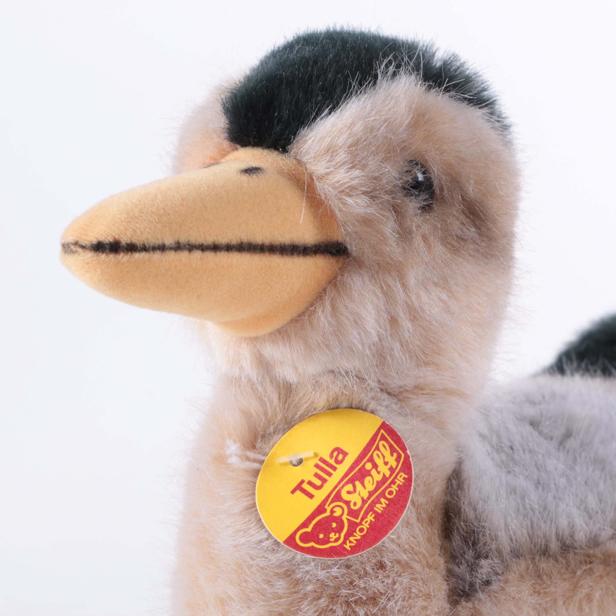 1970s Steiff Squeak-Toy Stuffed Duck