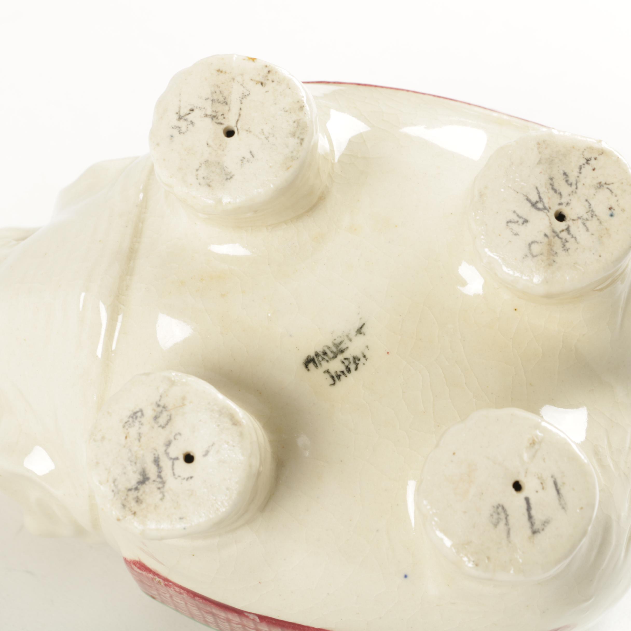 Vintage Elephant Themed Ceramic Assortment