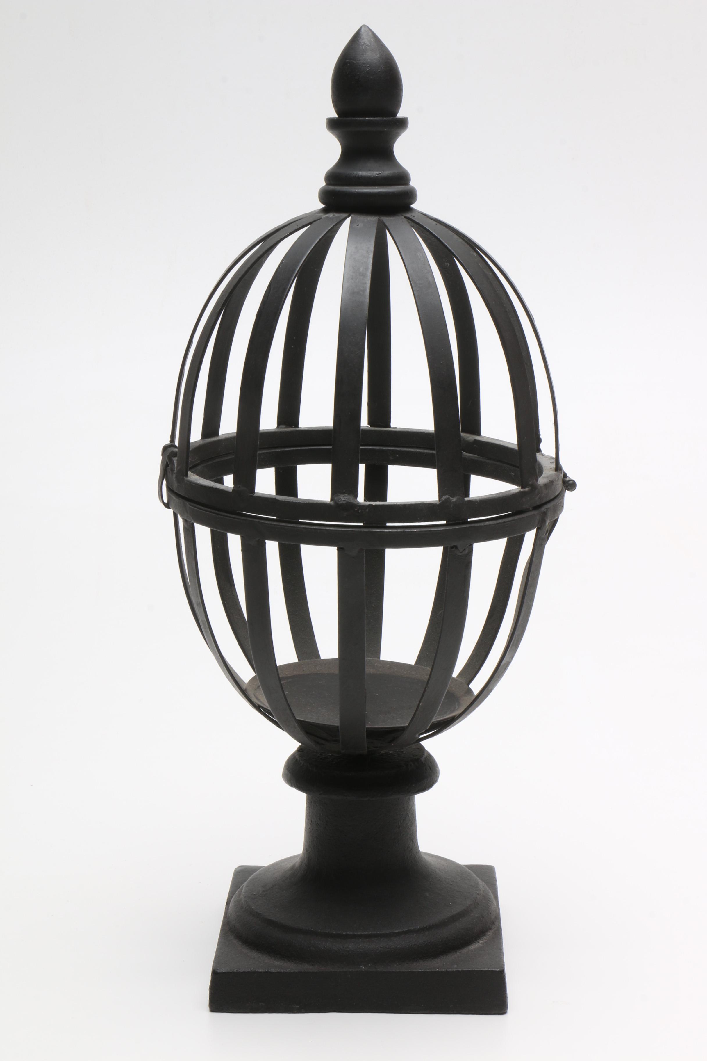 Metal and Glass Decor