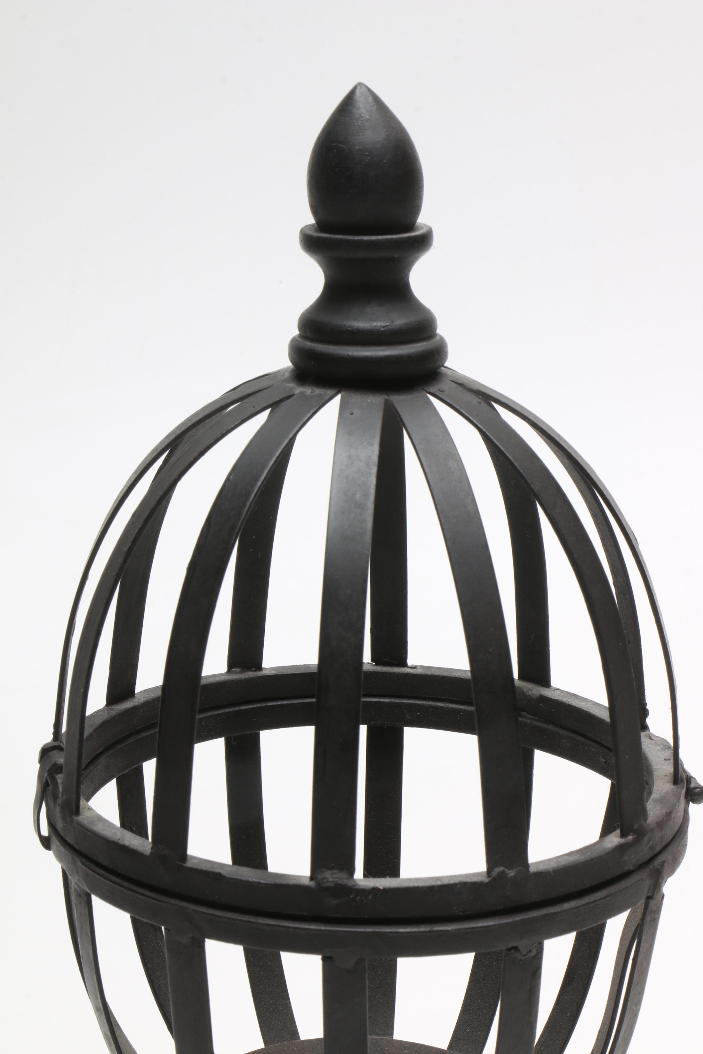 Metal and Glass Decor